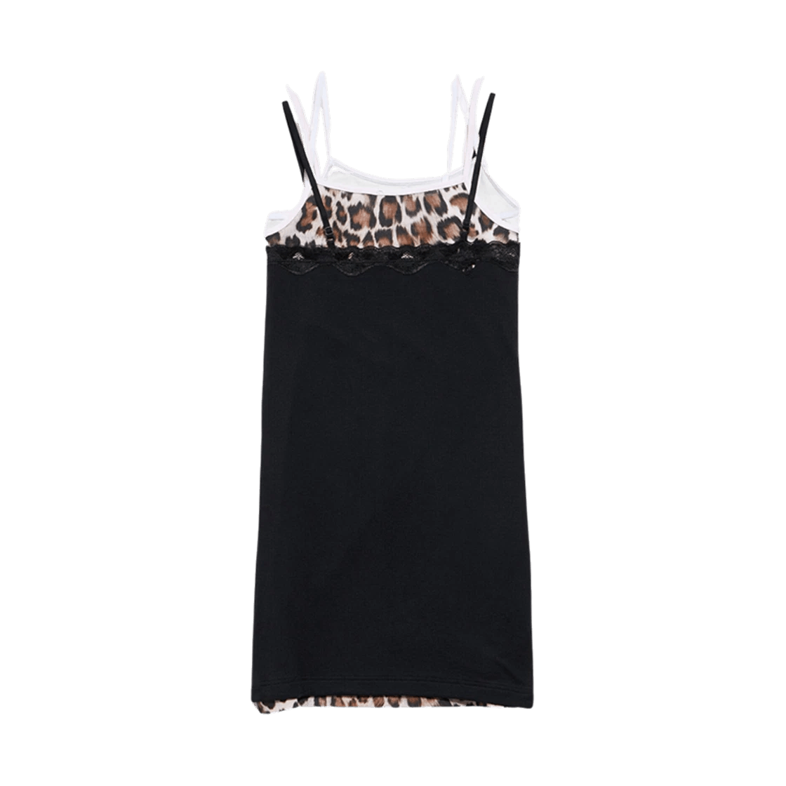 Balenciaga o1s1wg110326 Layered Dress in Black Size XL / US 12-14 / IT 48-50 - 2 Thumbnail