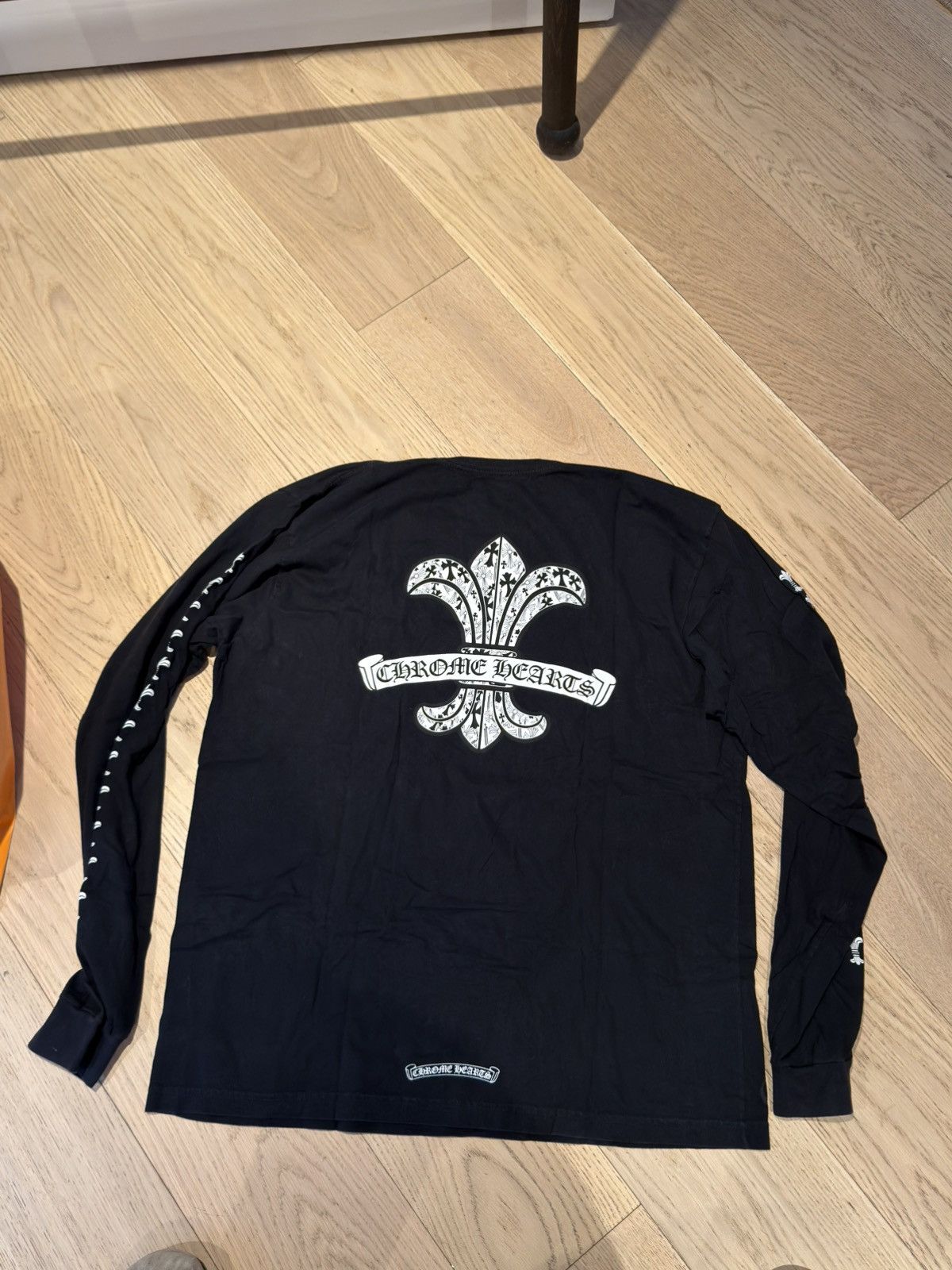 Chrome Hearts Chrome Hearts Fleur de Lis Long Sleeve Tee Size US XXL / EU 58 / 5 - 2 Thumbnail