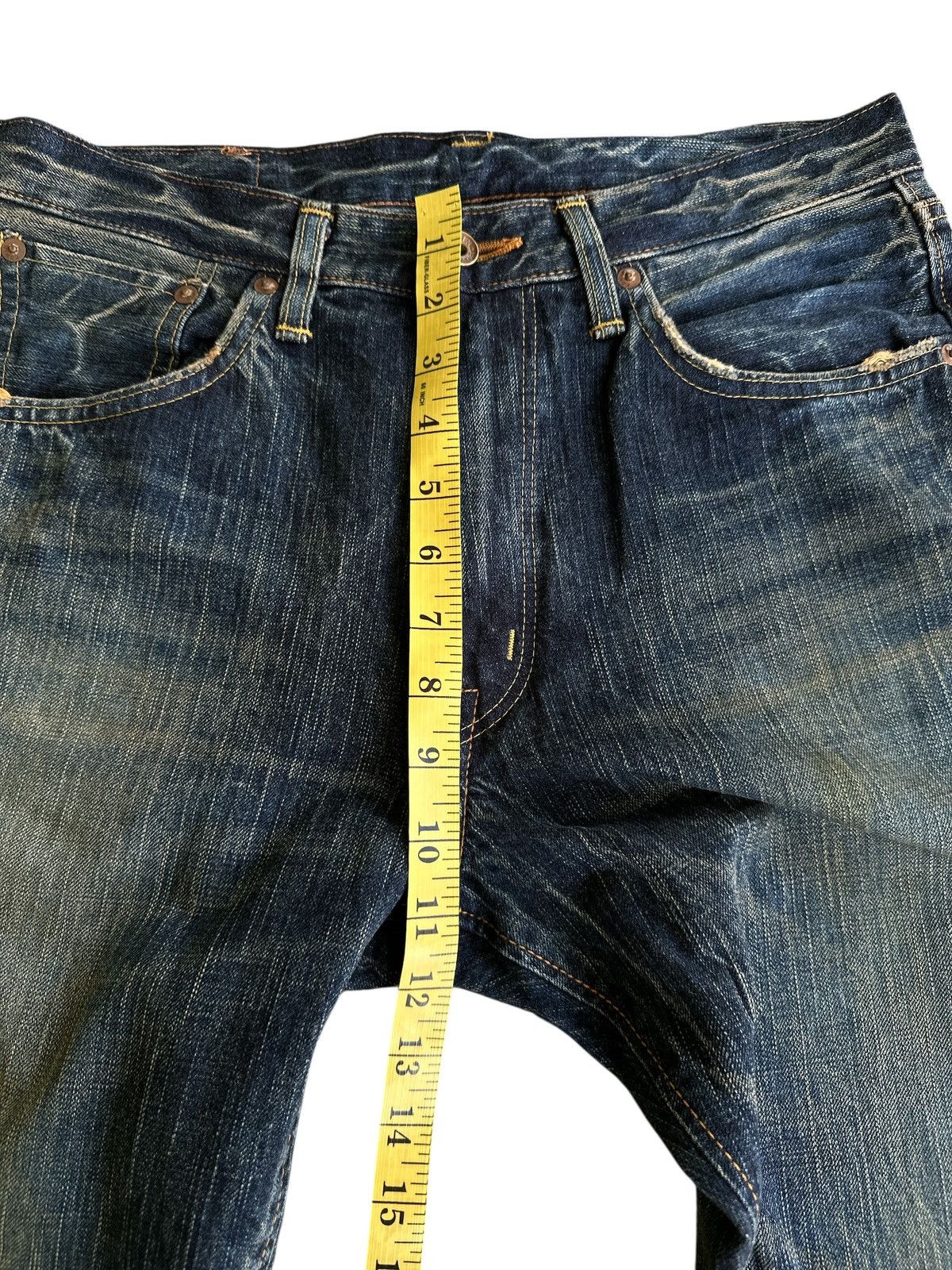 Japanese Brand Vintage Edwin 505ZX Selvedge Denim 💥🎌 Size US 31 - 7 Thumbnail