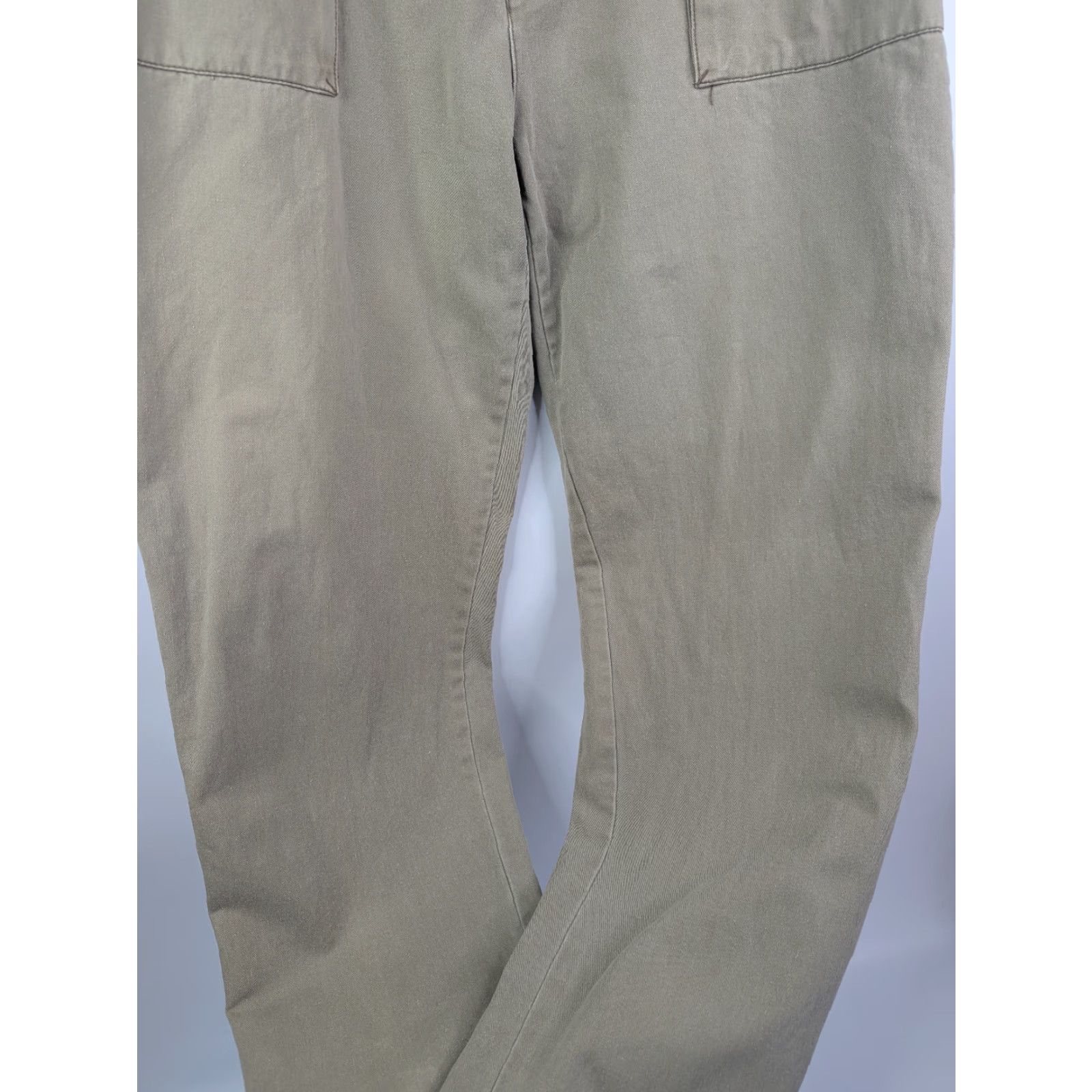 Gap VINTAGE Gap Pants Mens 36x32 Khaki Beige Chino Trousers 80s 90s Classic Fit Size US 36 / EU 52 - 3 Thumbnail