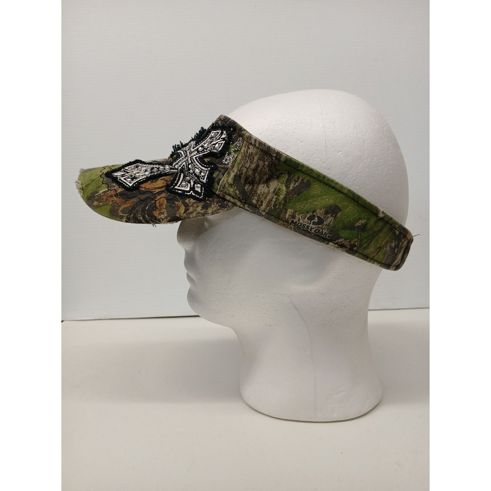Mossy Oaks Mossy Oak (OSFM) Women's Camoflauge Velcrow Strap Visor Size ONE SIZE - 5 Thumbnail