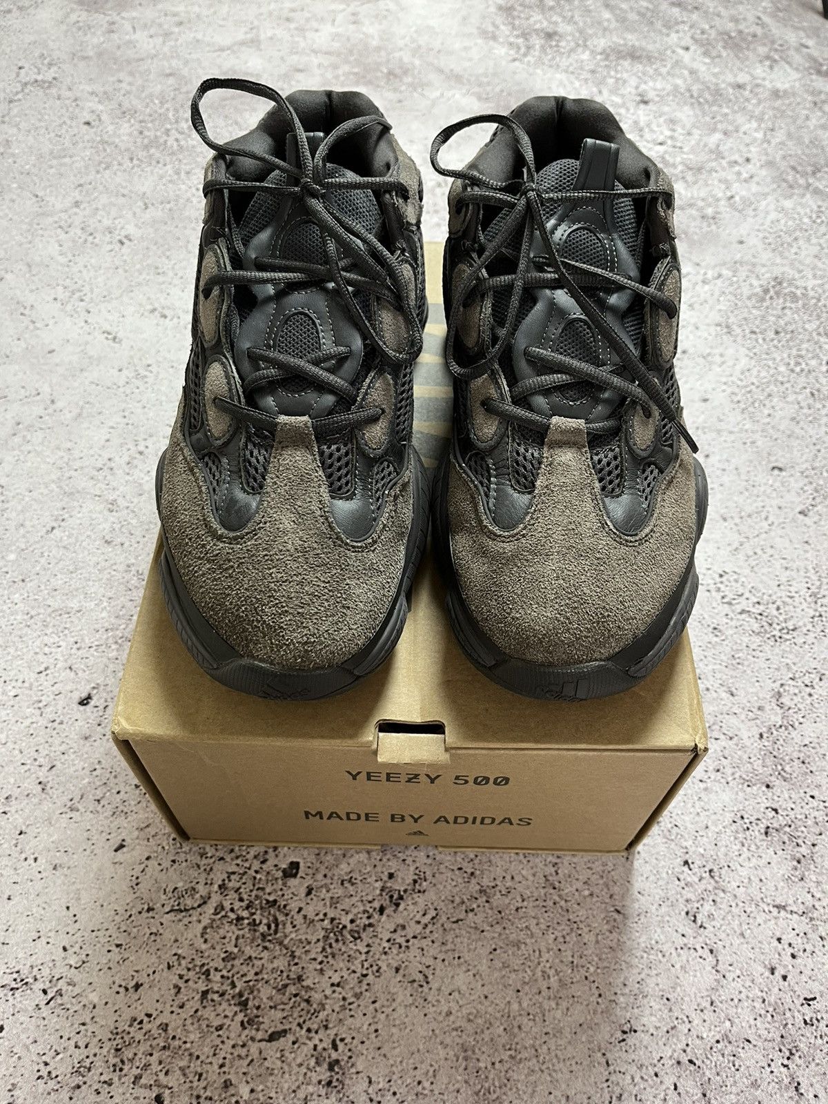 Adidas × Kanye West Adidas Yeezy 500 Utility Black Size US 13 / EU 46 - 5 Thumbnail