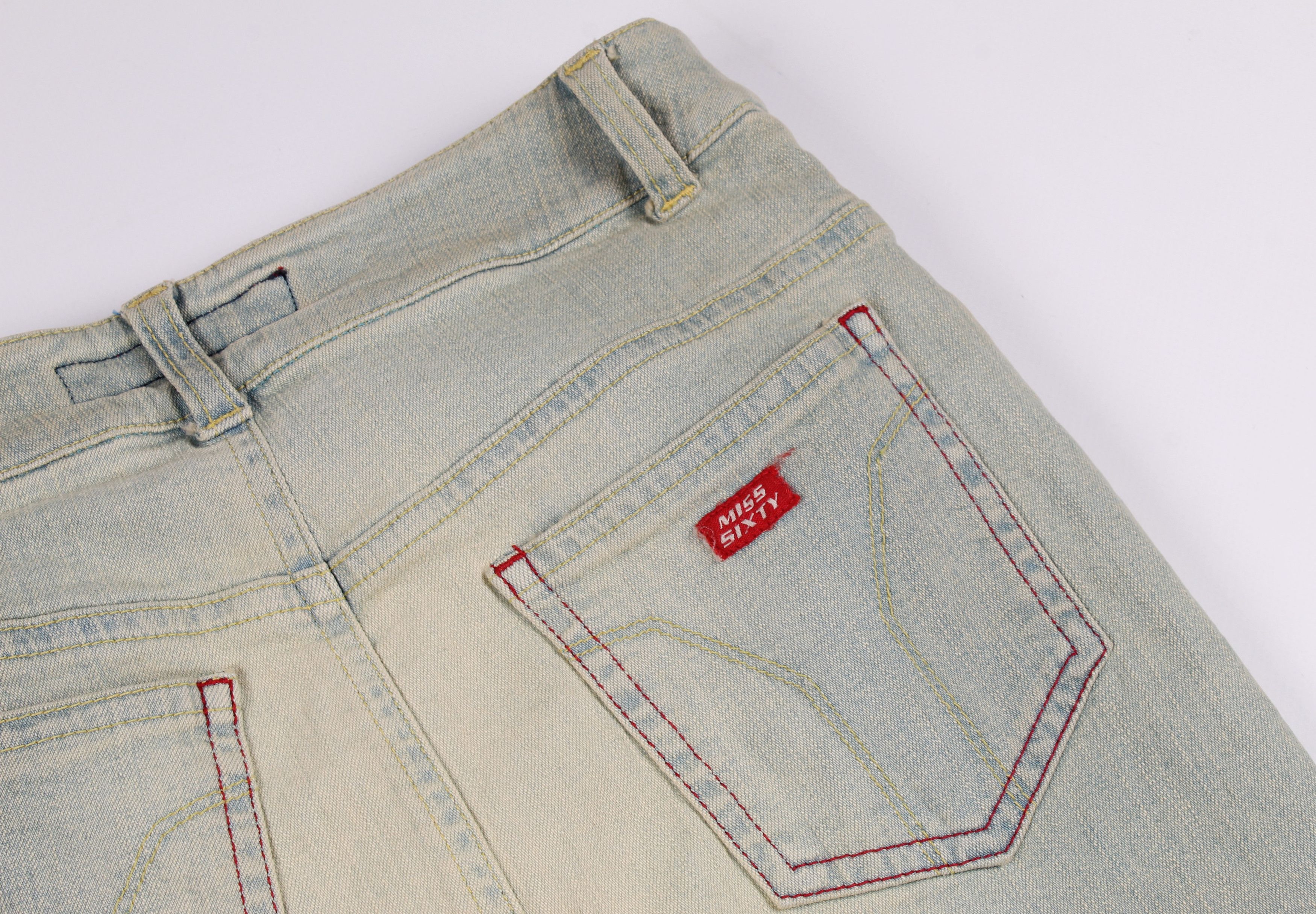 Miss Sixty Vintage Miss Sixty Y2K Pencil Straight Skirt Size 26" / US 2 / IT 38 - 9 Thumbnail