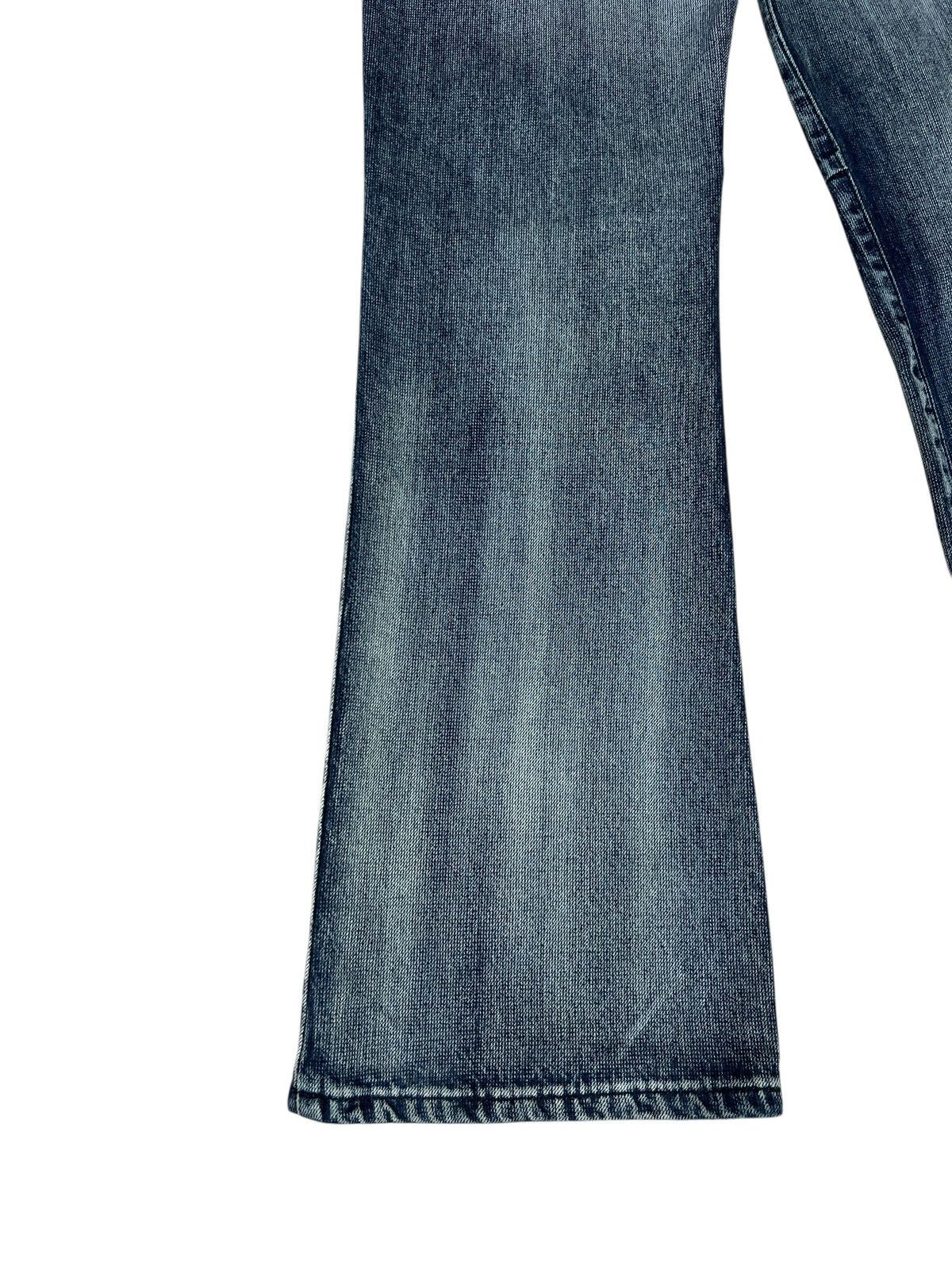 Edwin 2000s Edwin E-Function Mud Wash Fade Denim Bootcut Jeans Size US 32 / EU 48 - 17 Thumbnail