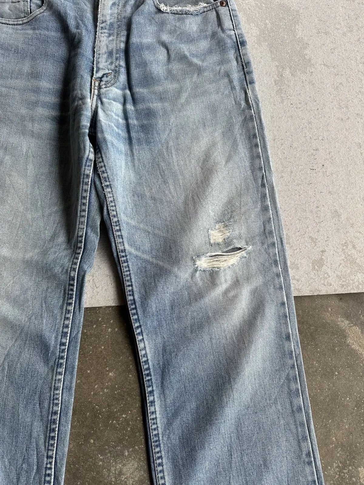 LVC 1990’s Vintage LEVI’S 511-0217 Distressed Denim J09 Pants Size US 30 / EU 46 - 6 Thumbnail