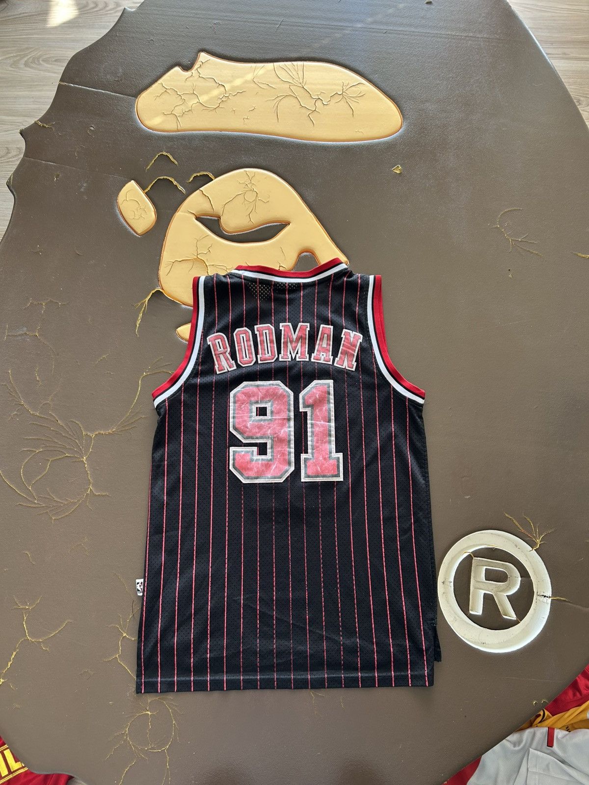 NBA Vintage Chicago Bulls Dennis Rodman NBA Basketball Jersey Size US M / EU 48-50 / 2 - 2 Thumbnail