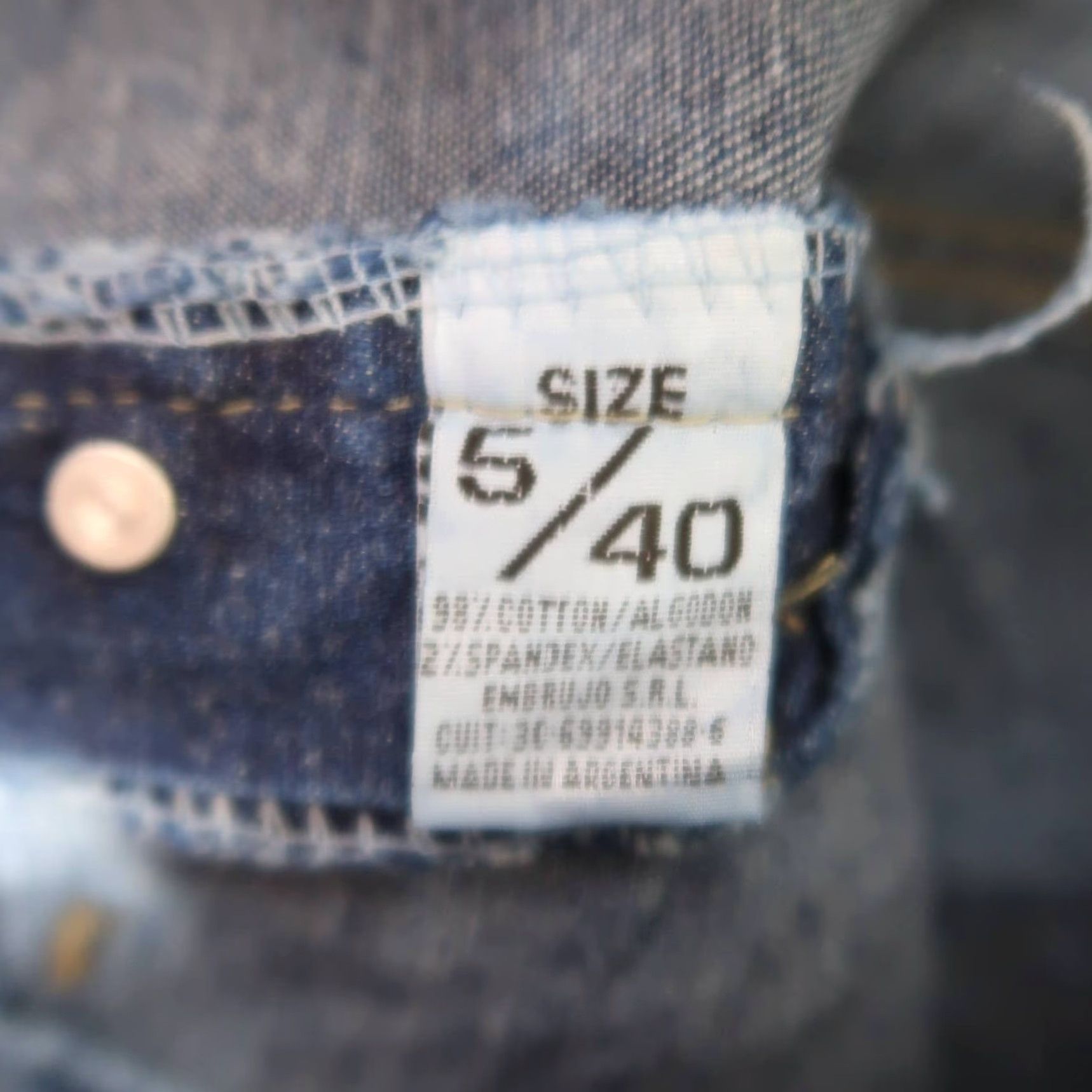 Bell VINTAGE Embrujo Jeans Bell Bottom Flare Low Rise Denim Medium Wash Blue Women Size 5 Regular Pants Boots Cut Size 27" / US 4 / IT 40 - 4 Thumbnail