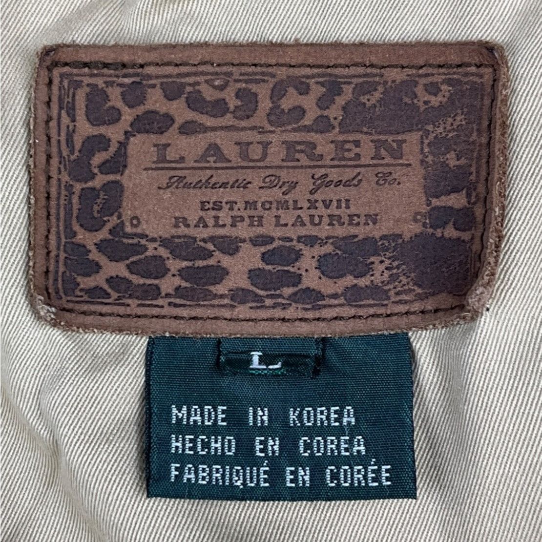 Lauren Ralph Lauren Lauren Ralph Lauren Women's Tan Lightweight/Utility Jacket S Size L / US 10 / IT 46 - 5 Thumbnail