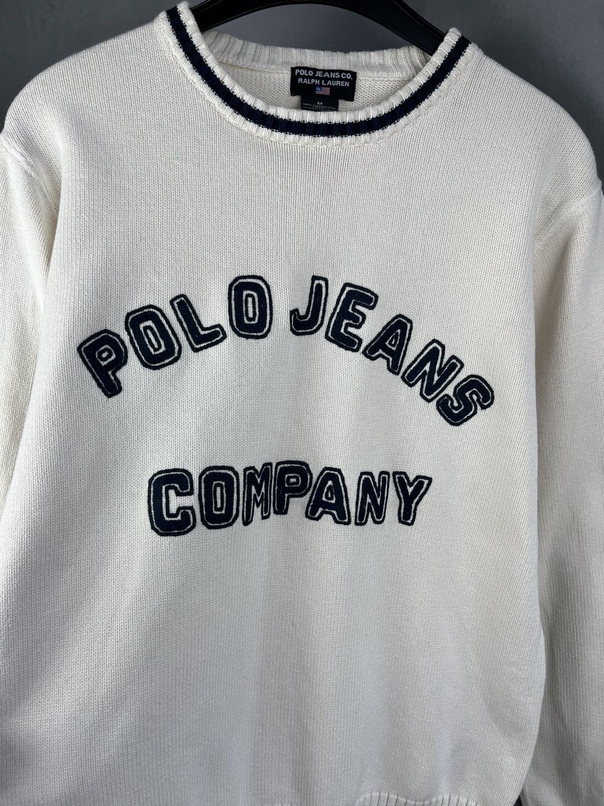 Polo Ralph Lauren Ralph Lauren big logo sweater vintage Size US M / EU 48-50 / 2 - 6 Thumbnail