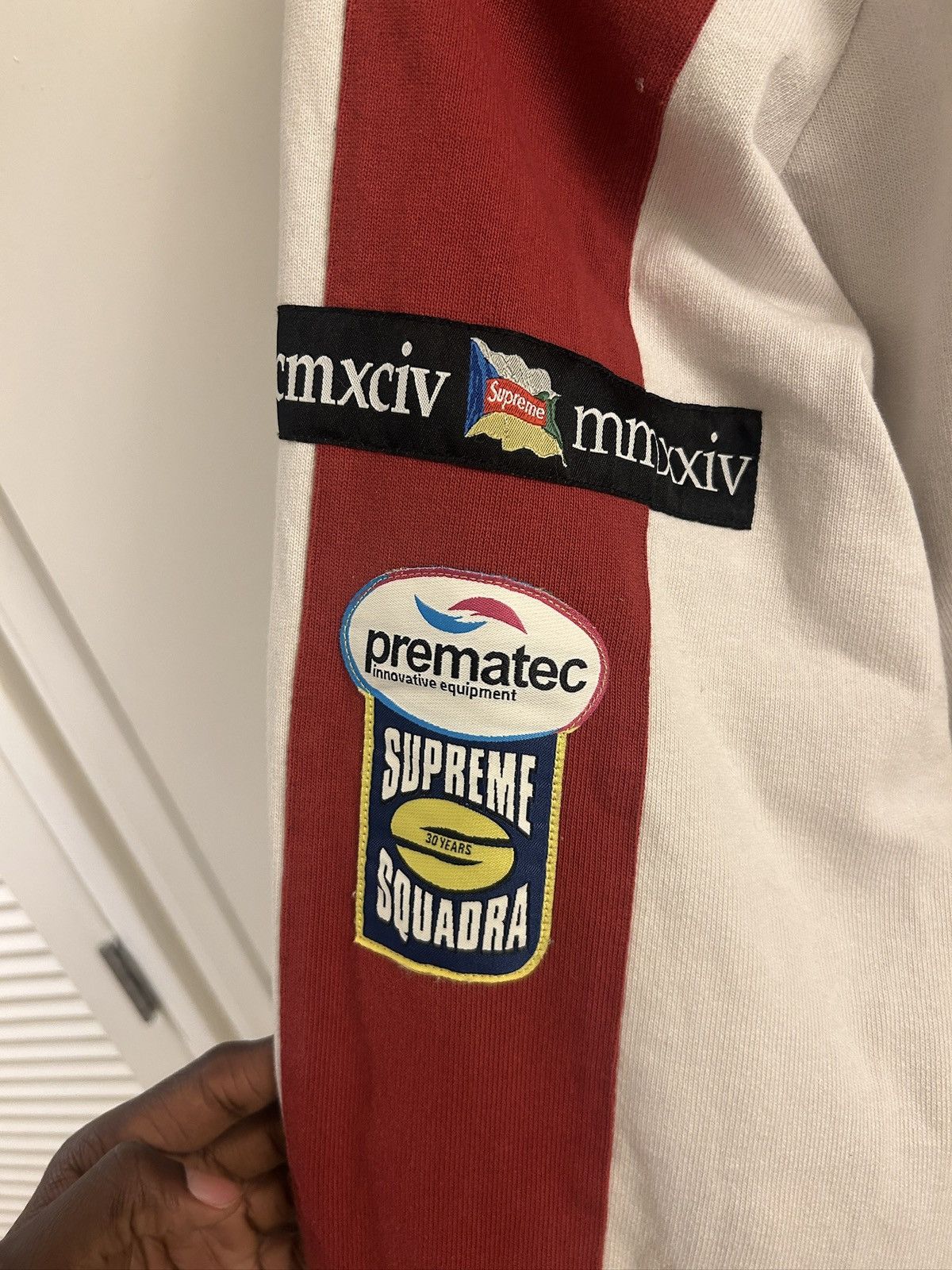 Supreme Supreme FW 24 Rugby Longsleeve Size US XL / EU 56 / 4 - 5 Thumbnail