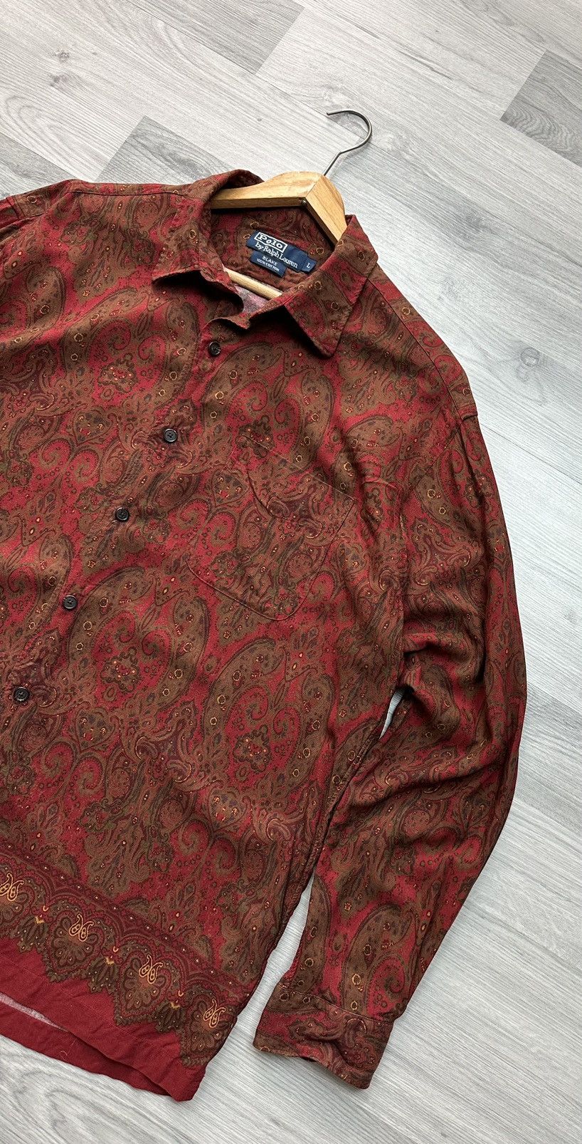 Vintage crazy shirt polo Ralph Lauren