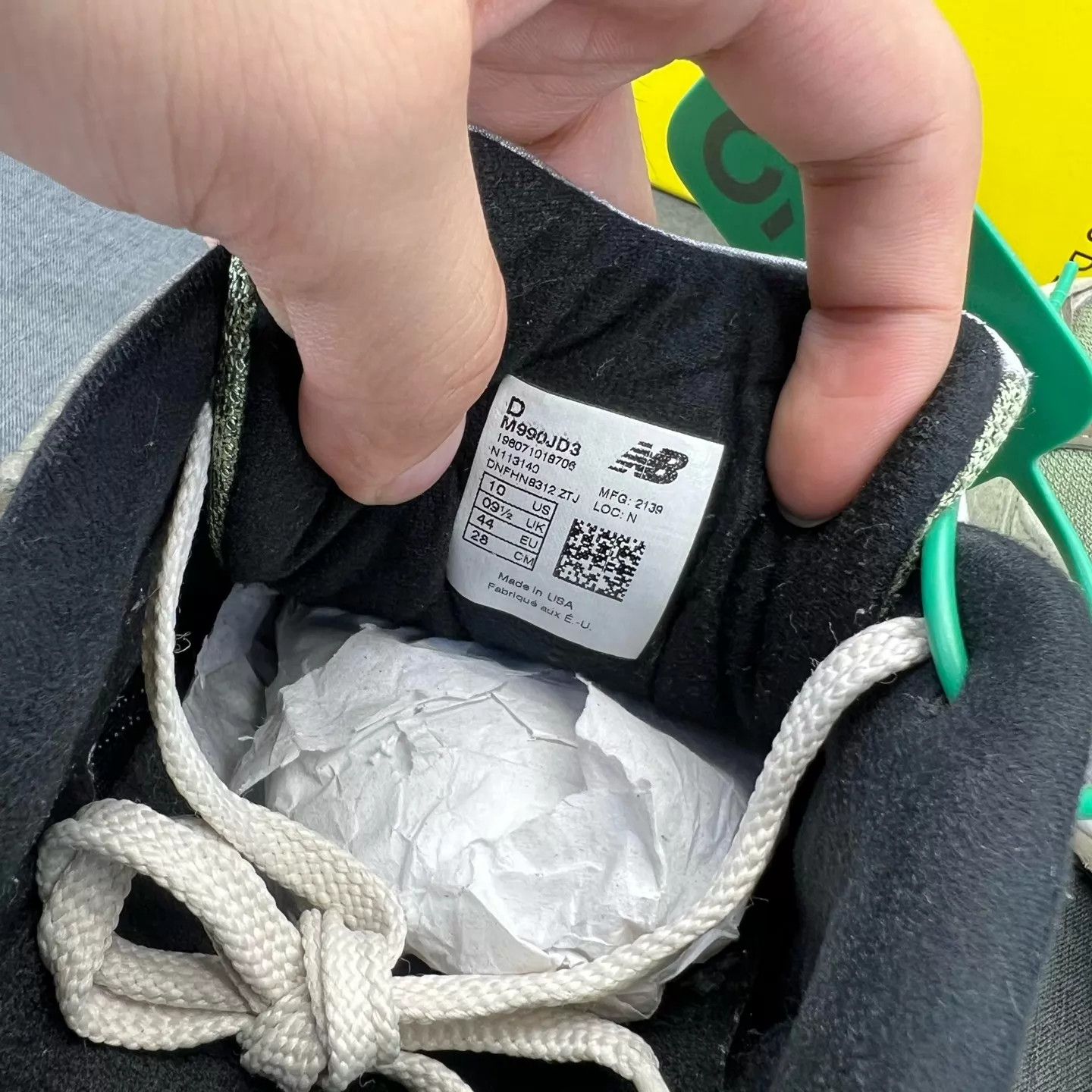 JJJJound jjjjound nb990 Grass Green Size 44 Boxed Size US 11 / EU 44 - 8 Thumbnail