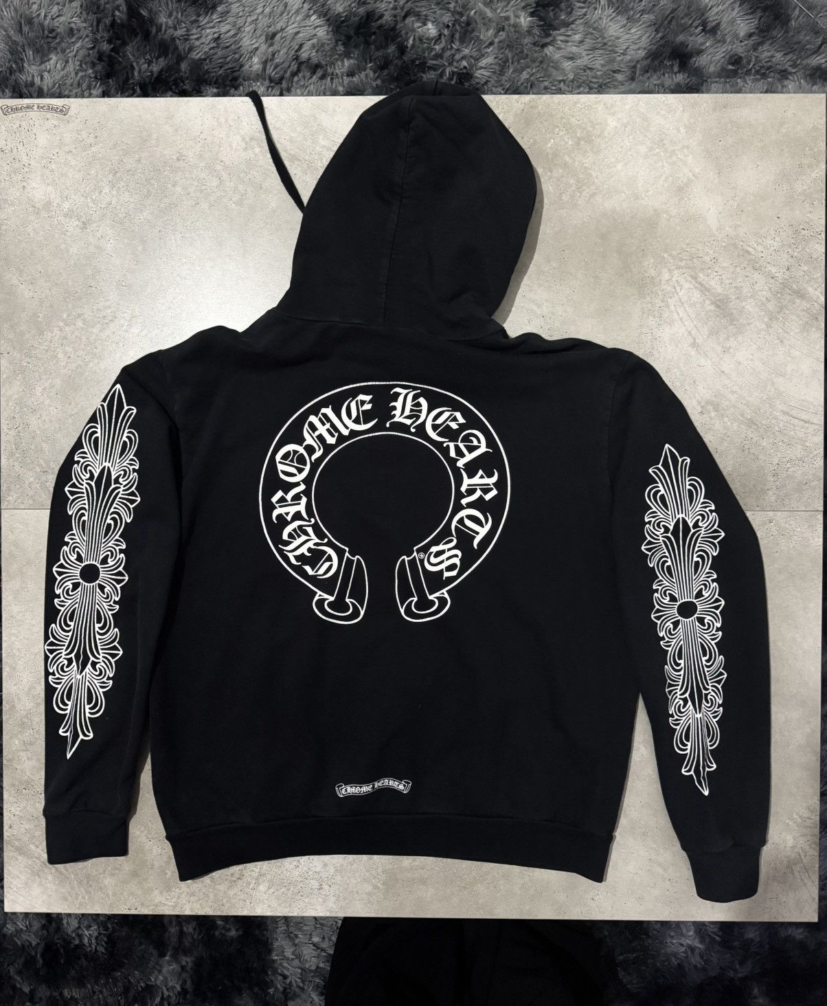 Chrome Hearts Chrome Hearts horseshoe floral hoodie Size US M / EU 48-50 / 2 - 1 Thumbnail