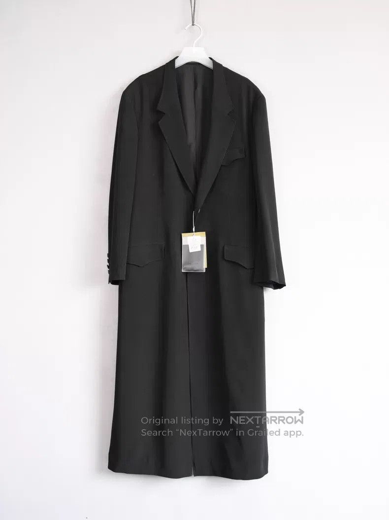 Yohji Yamamoto Yohji Yamamoto Size 3 24AW tailcoat with back pleat and tri Size 40S - 1 Thumbnail