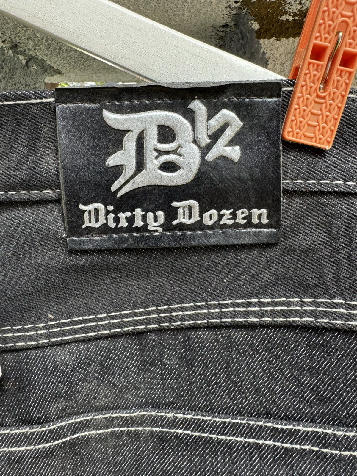 Rap Tees × Vintage VERY RARE🔥Vintage 90s DIRTY DOZEN HIPHOP BAGGY PANTS BOSS02 Size US 36 / EU 52 - 7 Thumbnail