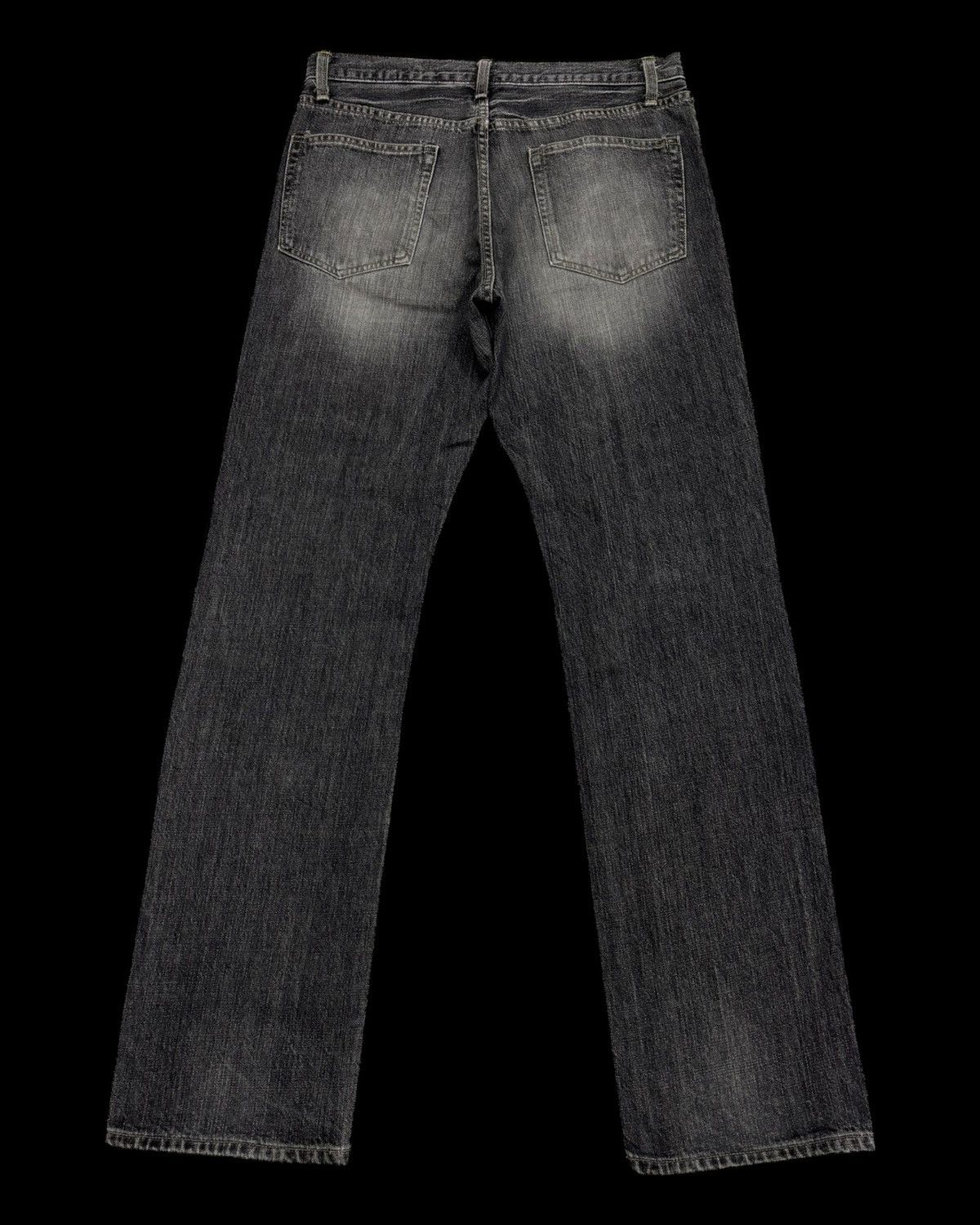 Hysteric Glamour × If Six Was Nine × Le Grande Bleu (L.G.B.) 💥Rare💥Sick Ripped Style 90s Blue Way Distress Jean Size US 33 - 2 Thumbnail
