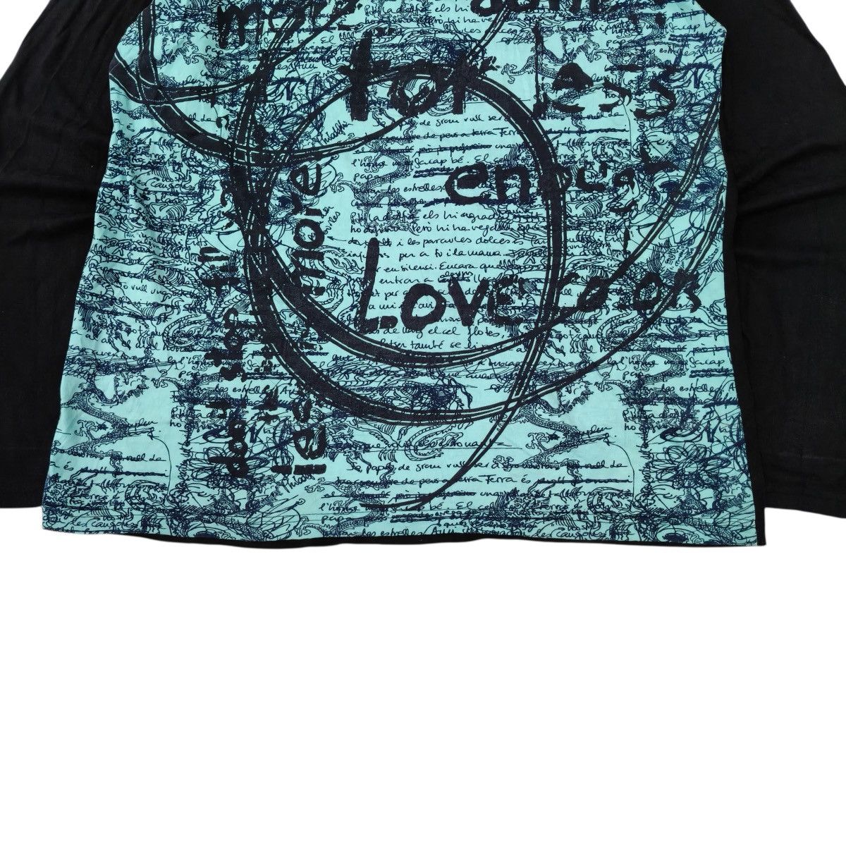 Desigual DESIGUAL Art Design Longsleeve Tshirt Size US L / EU 52-54 / 3 - 5 Thumbnail