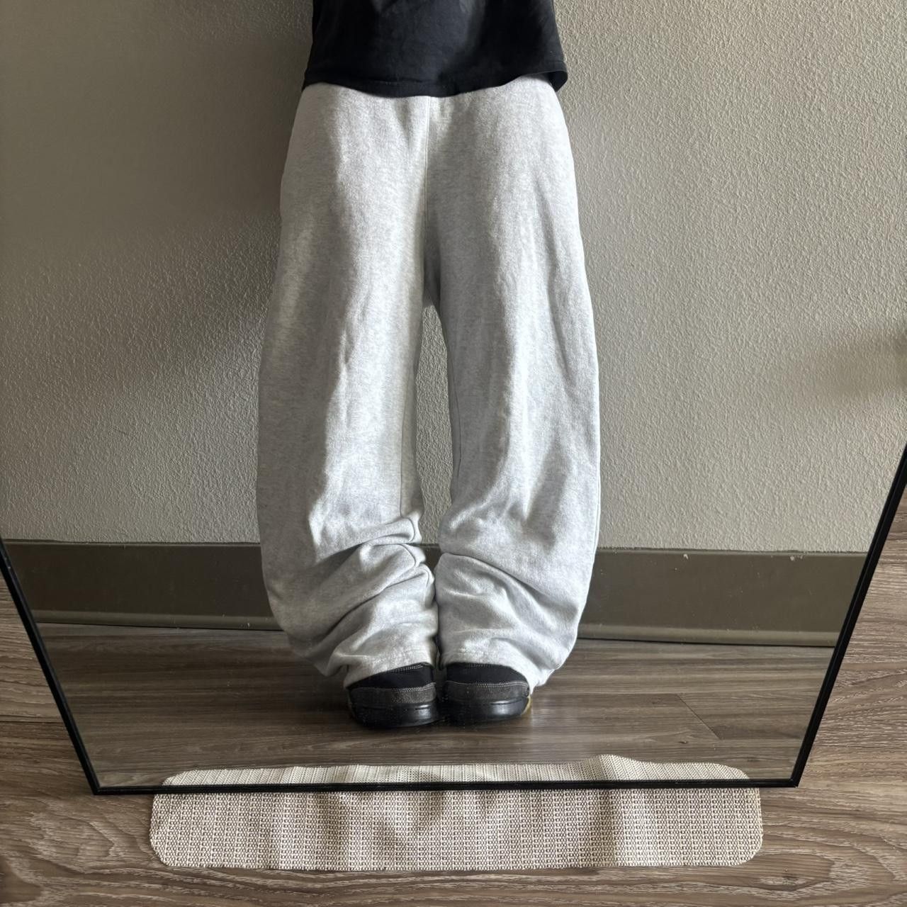Vintage Crazy Vintage Y2K/2000s Baggy Light Grey Skater Sweatpants! Fits M Size US 30 / EU 46 - 1 Thumbnail