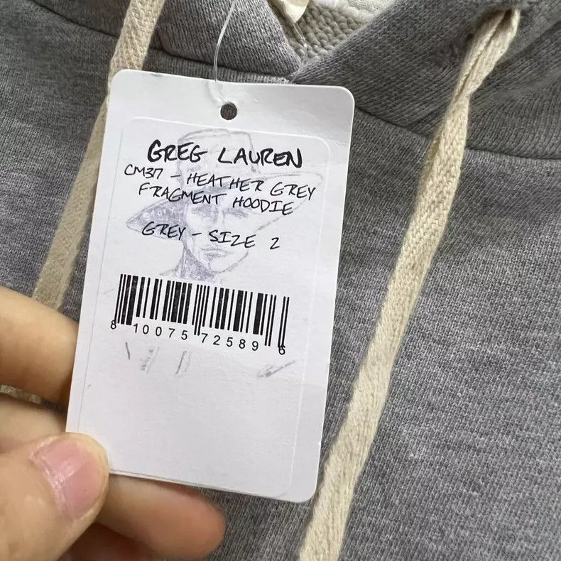 Greg Lauren Greg Lauren size2 Color blocking splicing damages hoodie Size US M / EU 48-50 / 2 - 4 Thumbnail