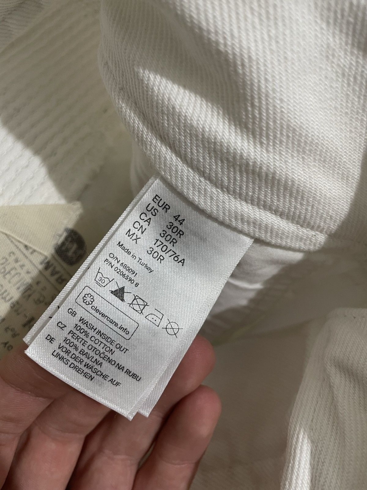 H&M × Isabel Marant H&M x Isabel Marant biker white jeans Size US 29 - 9 Thumbnail