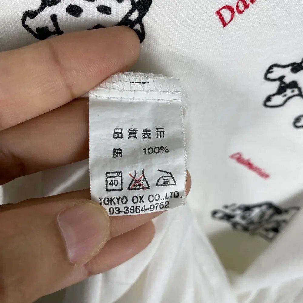 Vintage Vintage DALMATIAN DOG Cartoon Graphic Tee Shirt Large Size Size US L / EU 52-54 / 3 - 7 Thumbnail