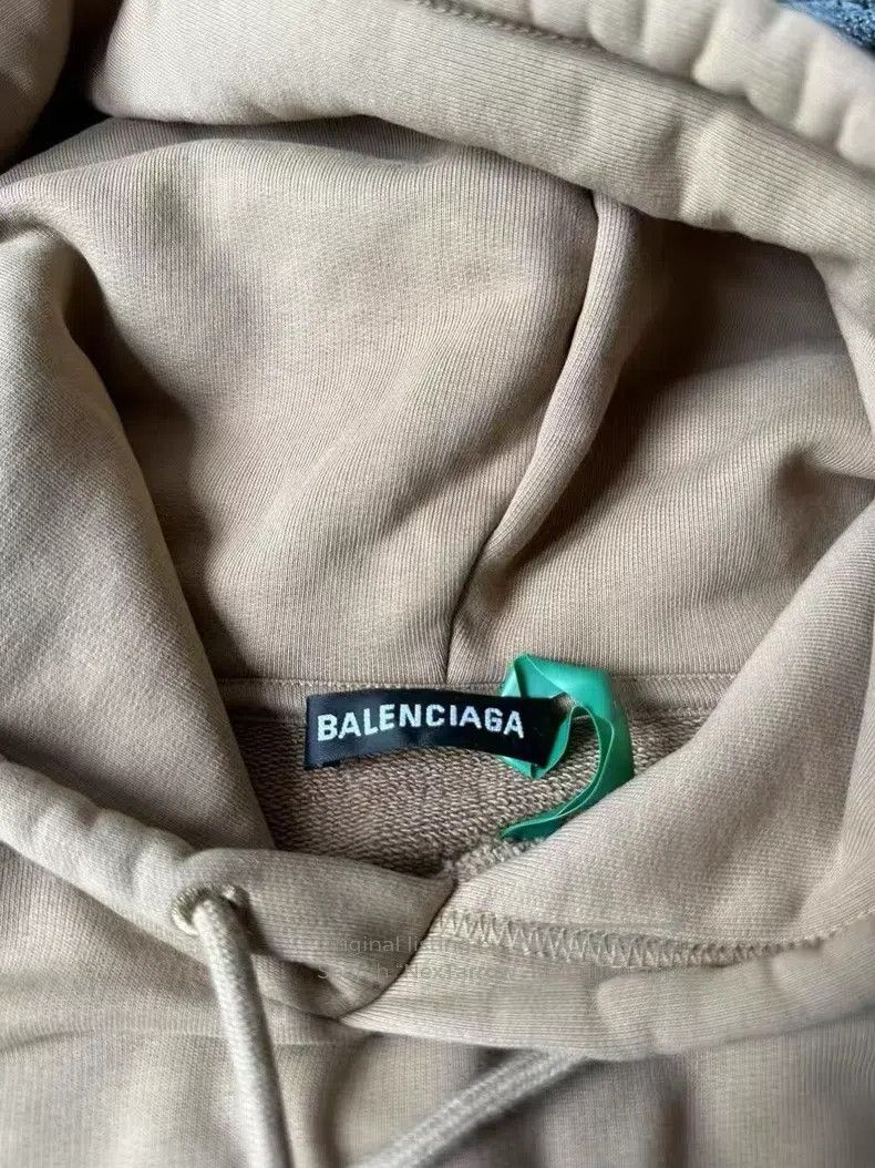 Balenciaga Balenciaga Khaki Mailbox Hoodie Size US M / EU 48-50 / 2 - 3 Thumbnail