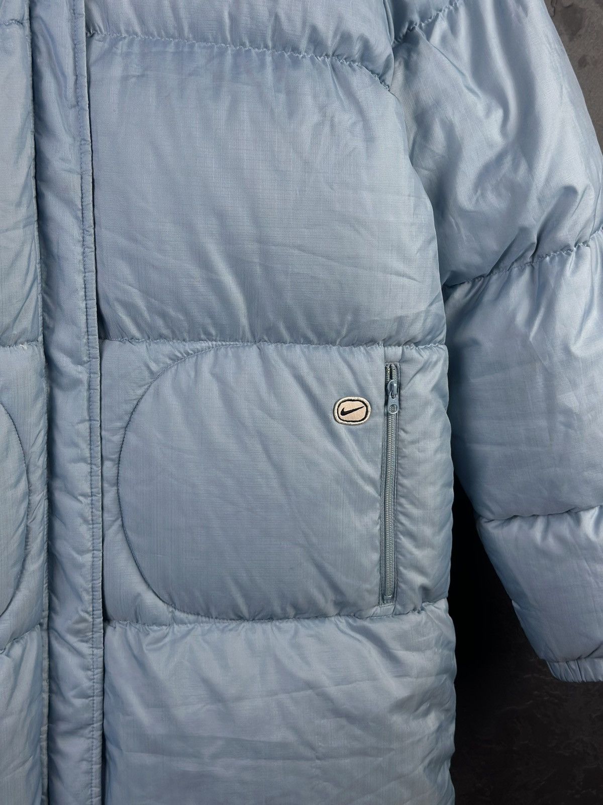 Nike × Vintage Vintage Nike Puffer Down Jacket 90s Size M / US 6-8 / IT 42-44 - 4 Thumbnail