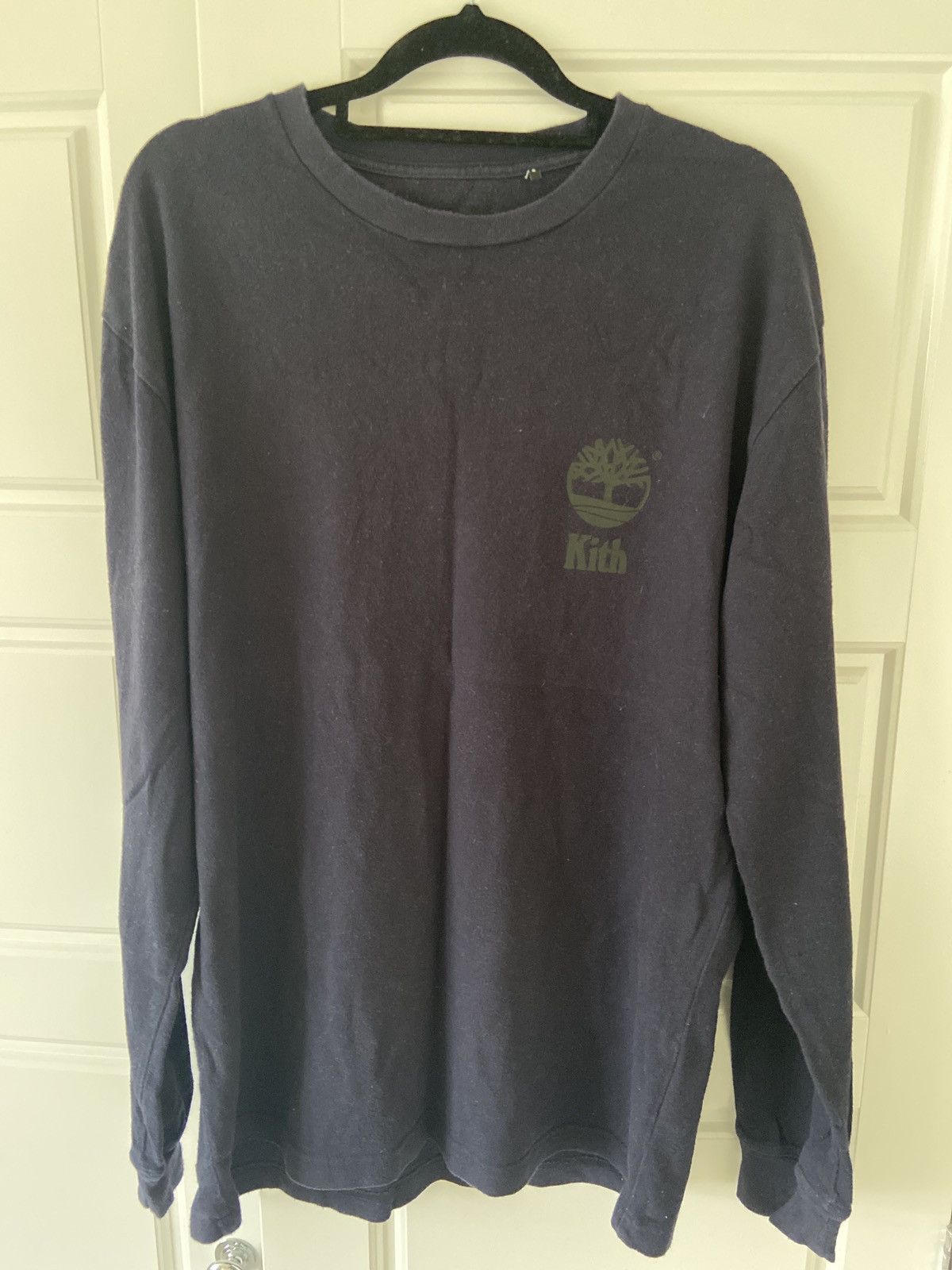 Kith × Timberland Kith x Timberland Long Sleeve T-shirt Navy size M Size US M / EU 48-50 / 2 - 3 Thumbnail