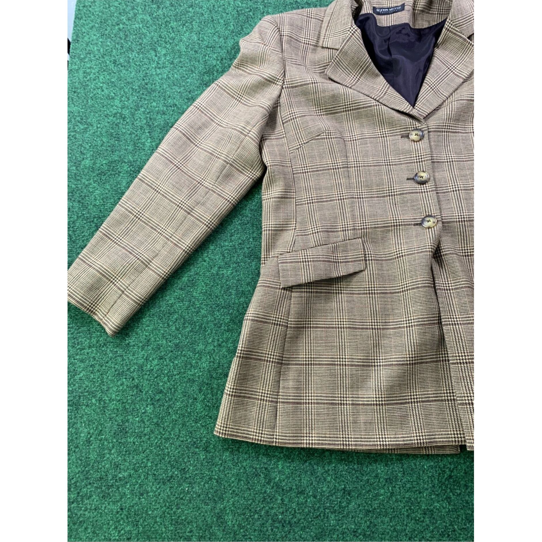 Vintage John Meyer woman size 14 Brown blazer jacket Size XL / US 12-14 / IT 48-50 - 2 Thumbnail