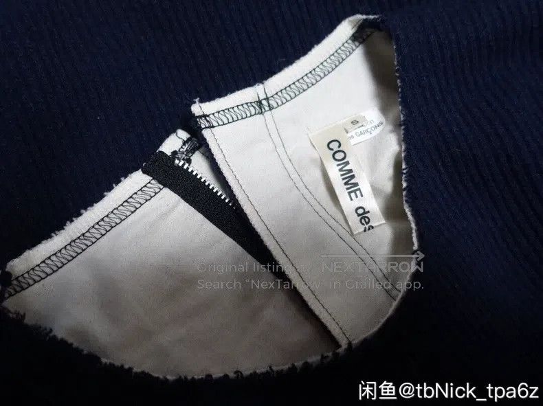 Comme des Garcons Comme Des Garcons Double-Layer Knit A-Line Dress Size S Size S / US 4 / IT 40 - 8 Thumbnail