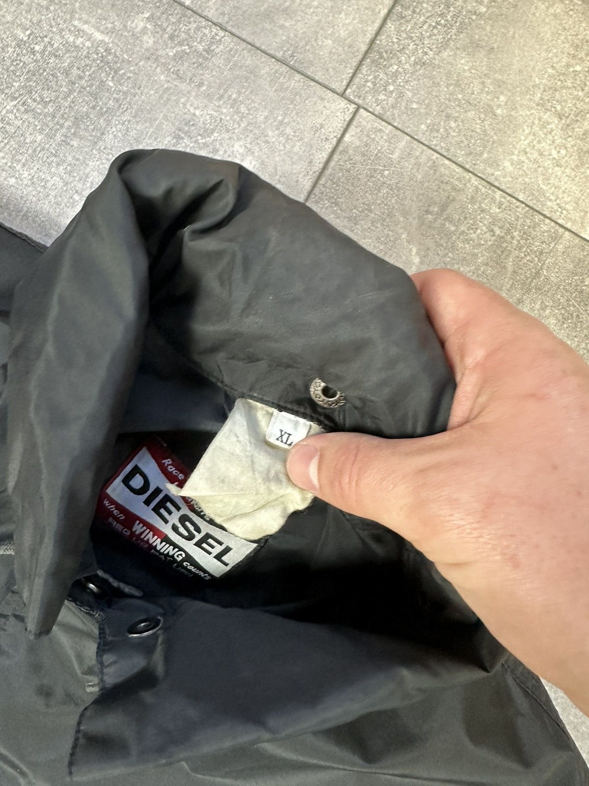 Other Men’s Diesel vintage distressed nylon jacket Size US XL / EU 56 / 4 - 12 Thumbnail