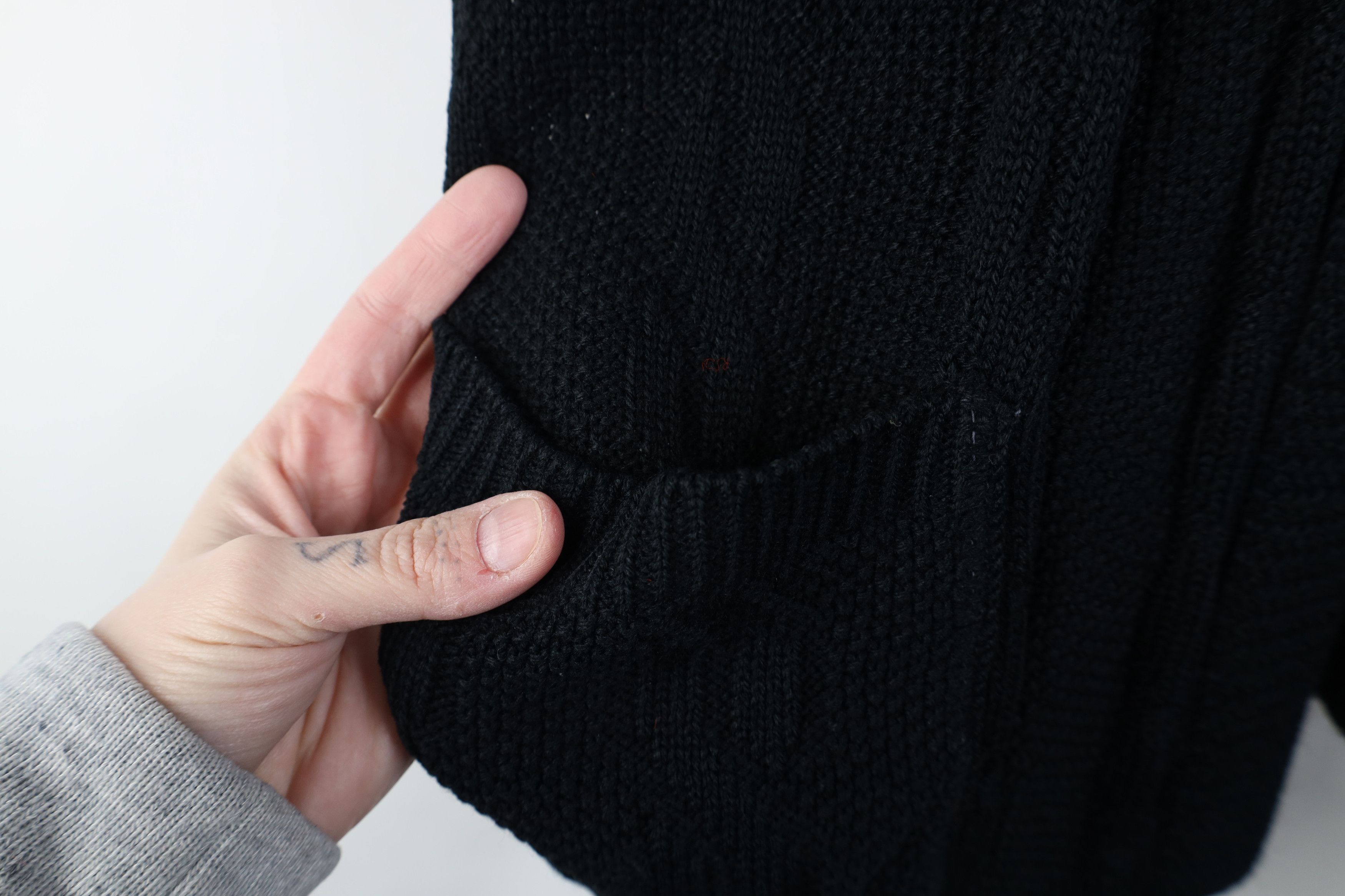Vintage Vintage 60s 70s Streetwear Cable Knit Cardigan Sweater USA Size M / US 6-8 / IT 42-44 - 4 Thumbnail