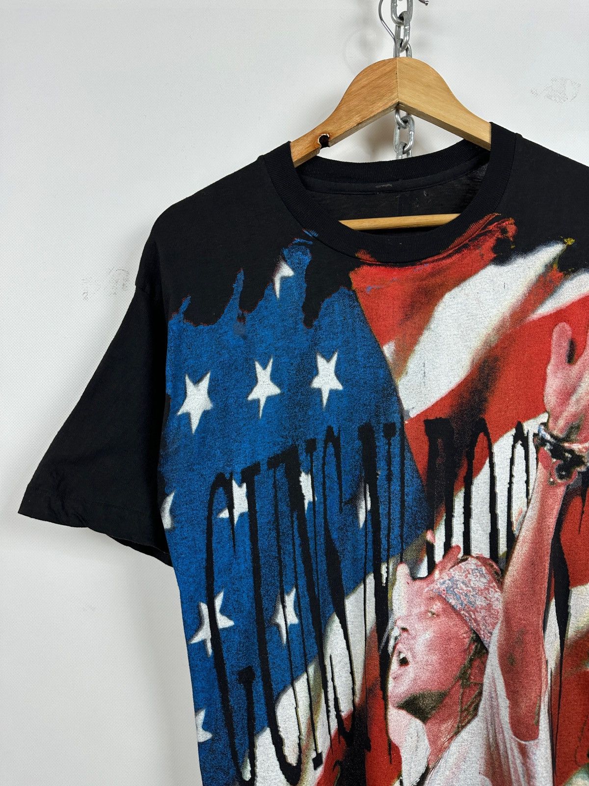 Band Tees 90s Vintage Guns N Roses Axl Rose Kill Your Idol T-Shirt Size US M / EU 48-50 / 2 - 3 Thumbnail