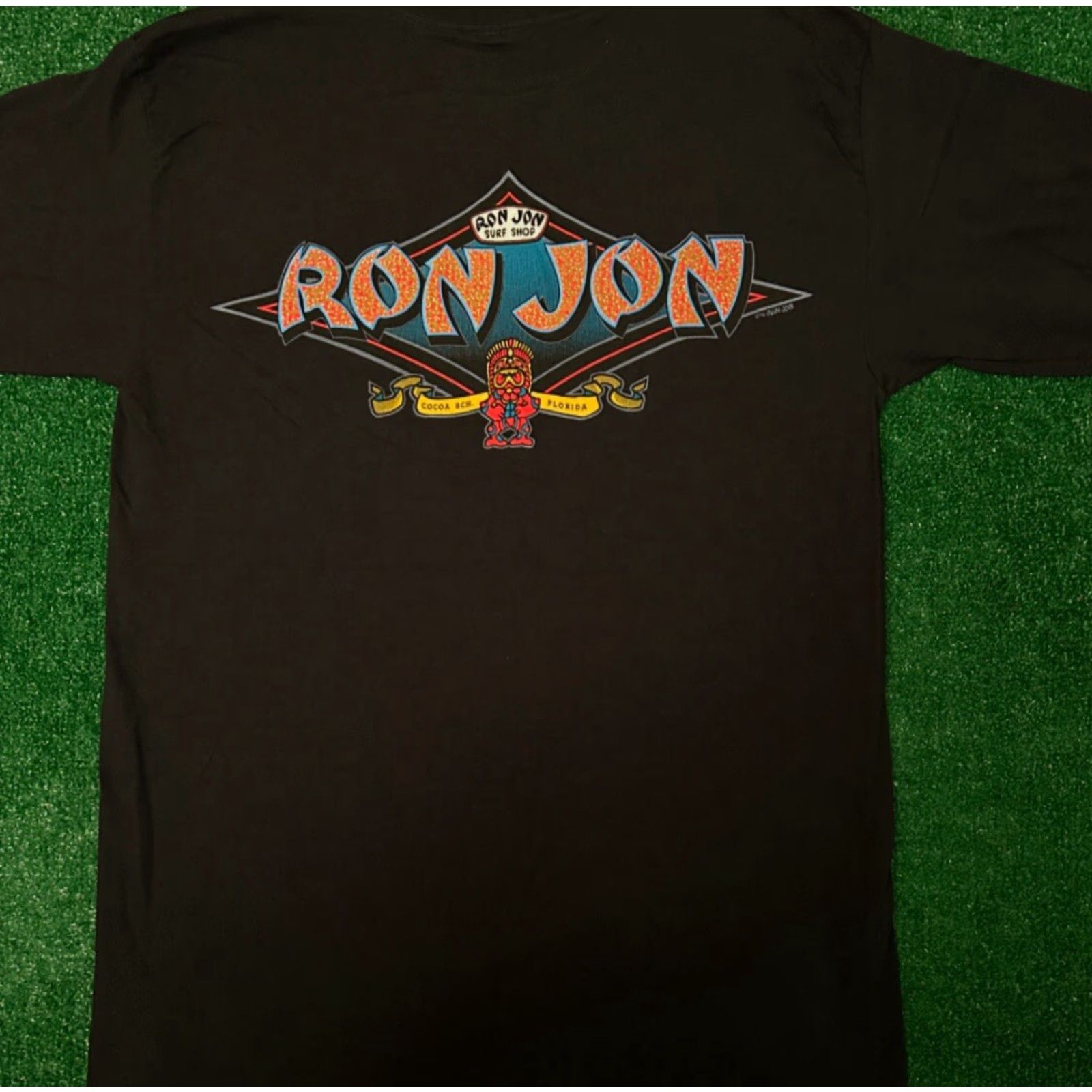 Ron Jon Surf Shop VINTAGE Ron Jon Surf Shop Shirt Mens Medium Black 80s 90s Florida Surf Skater 1996 Shirt Mens Size US M / EU 48-50 / 2 - 5 Thumbnail