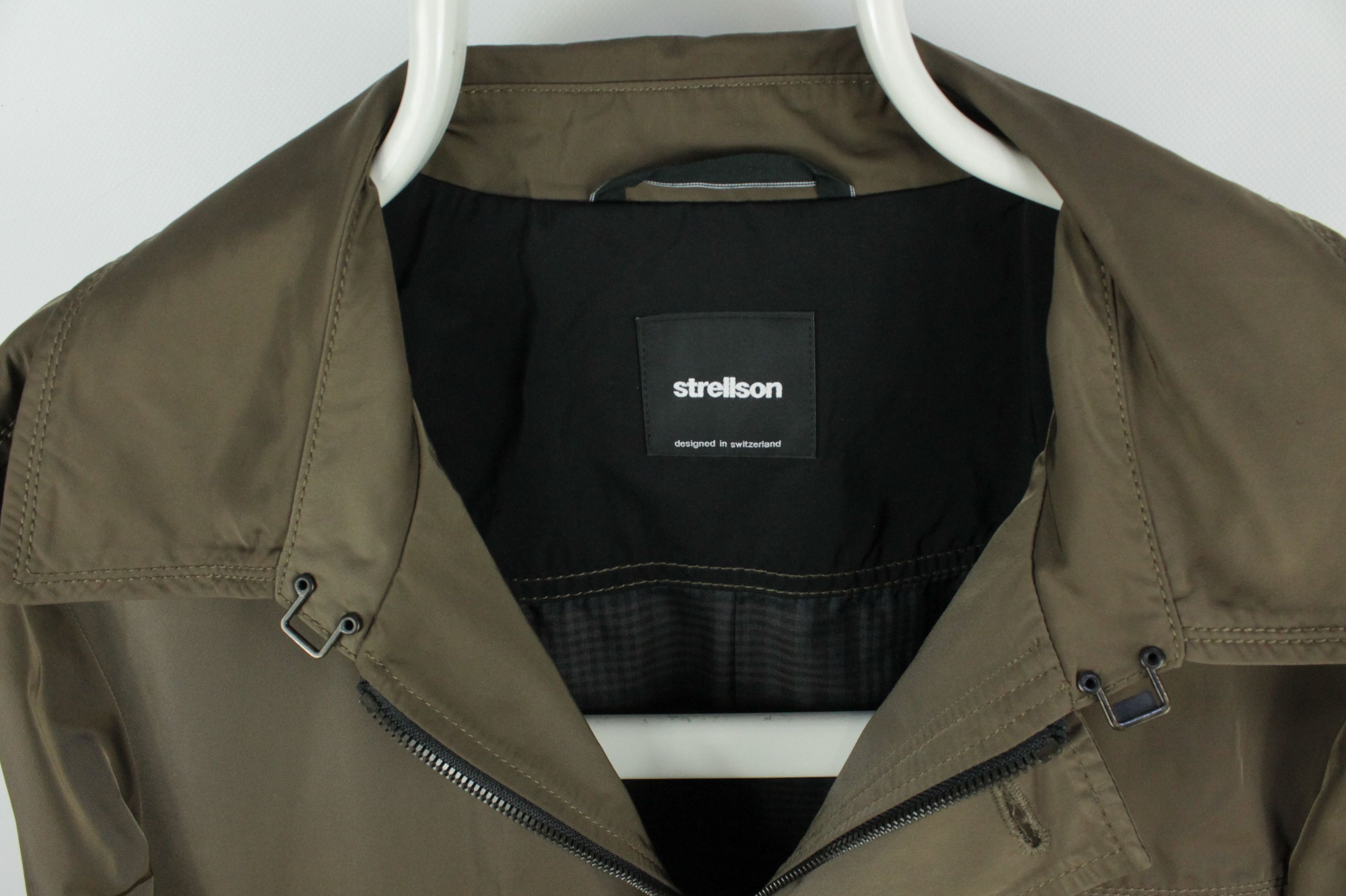 Strellson Strellson Overo Khaki Technical Trench Coat Jacket Men's Size US M / EU 48-50 / 2 - 4 Thumbnail
