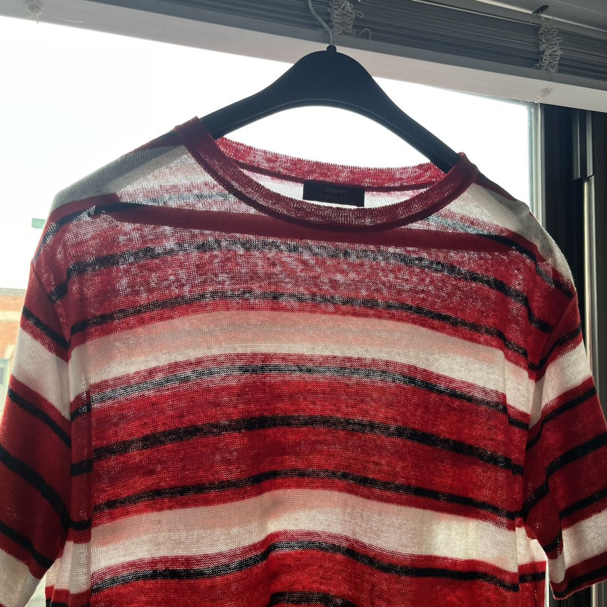 Japanese Brand × Loro Piana Vandori Knit Stripe Shirt Size US M / EU 48-50 / 2 - 1 Thumbnail