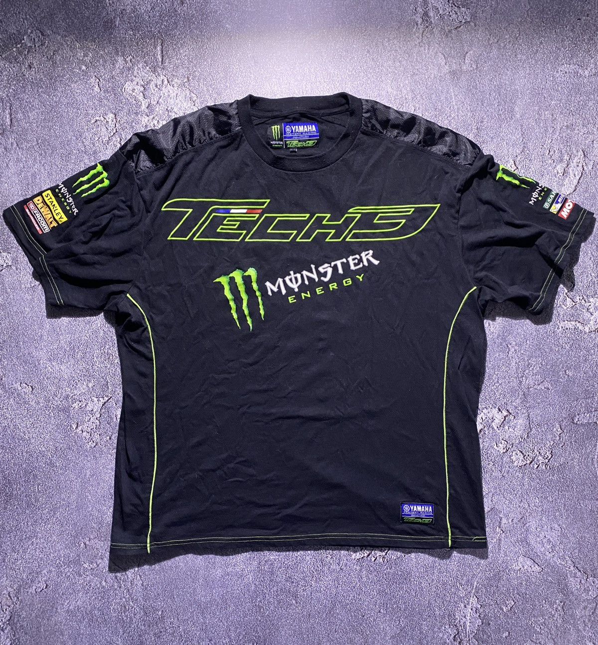 Japanese Brand × Yamaha TECHNO YAMAHA x MONSTER ENERGY UTRA RARE NASCAR TEE Size US XXL / EU 58 / 5 - 1 Thumbnail