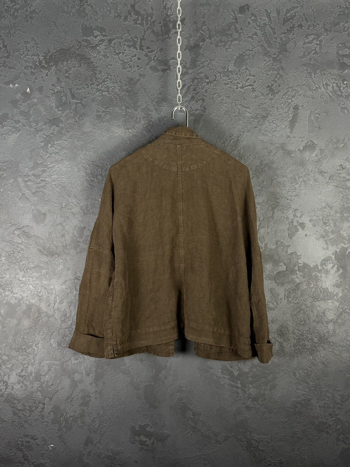OSKA OSKA Women's Linen Avant Garde Jacket Size 2 Regular Size XS / US 0-2 / IT 36-38 - 9 Thumbnail