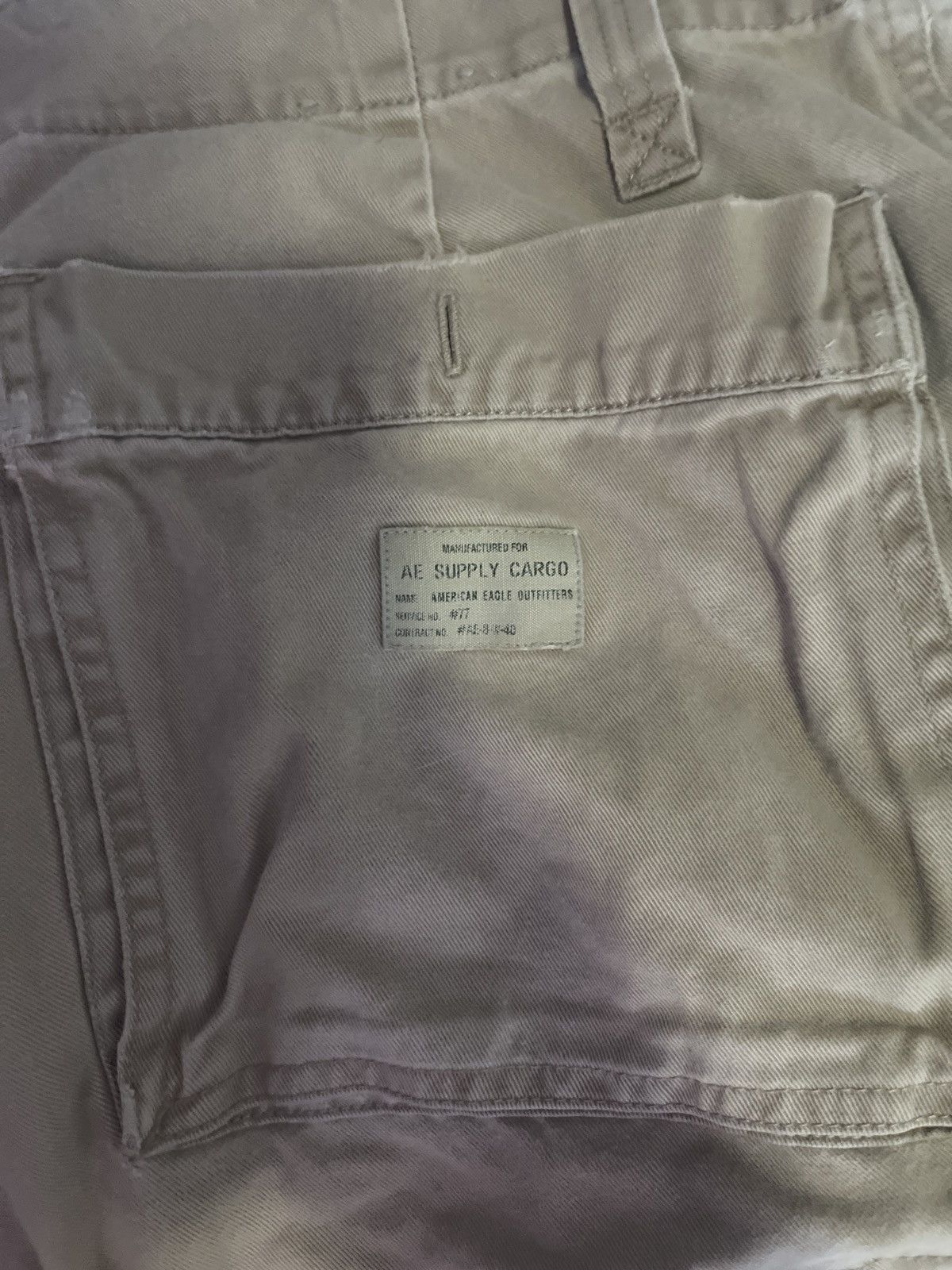 American Eagle Outfitters Vintage American Eagle Cargo Shorts Size US 33 - 3 Thumbnail