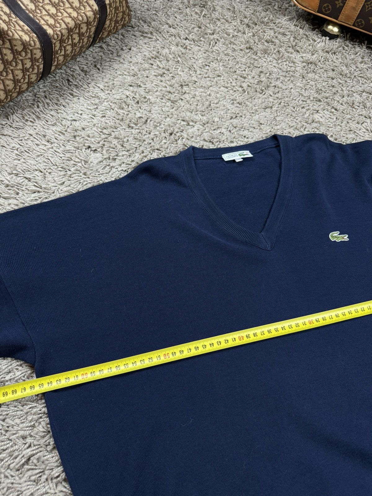 Lacoste Sweater Lacoste Chemise 90s original old money item Size US XL / EU 56 / 4 - 3 Thumbnail