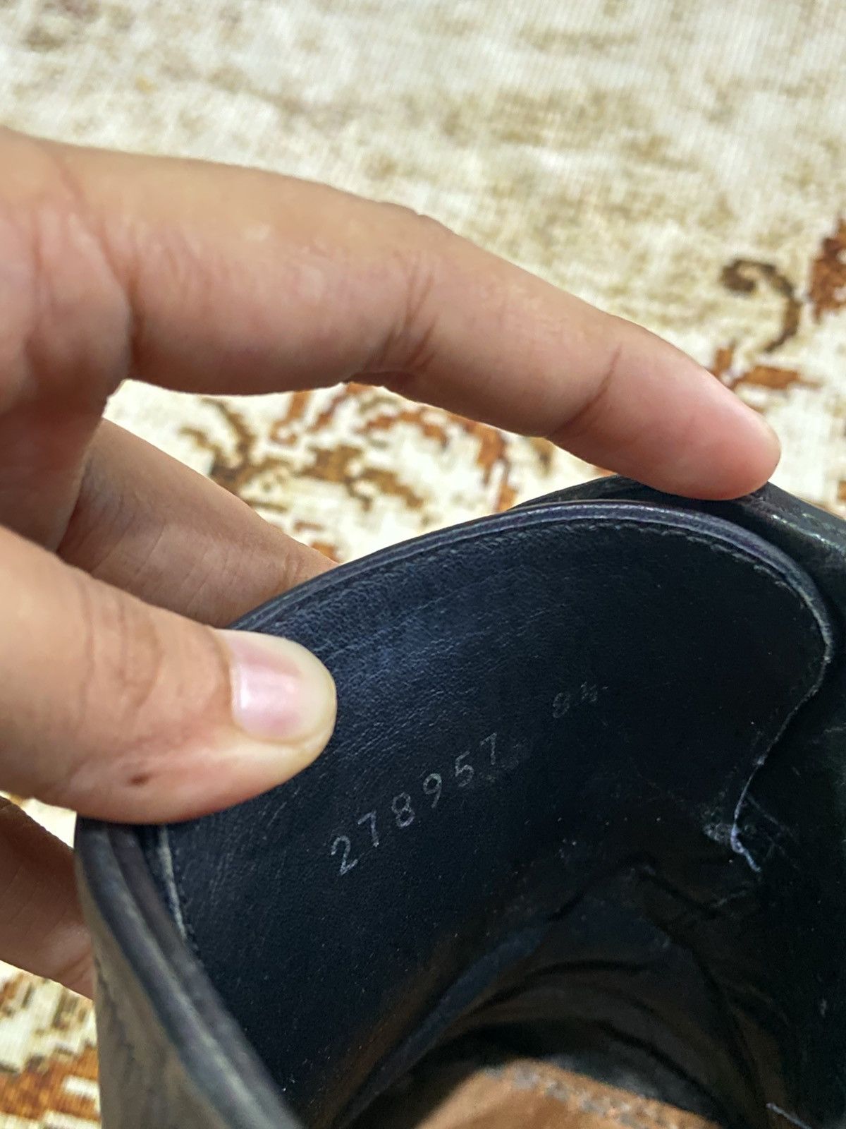 Gucci Gucci leather shoe Size US 8.5 / EU 41-42 - 9 Thumbnail