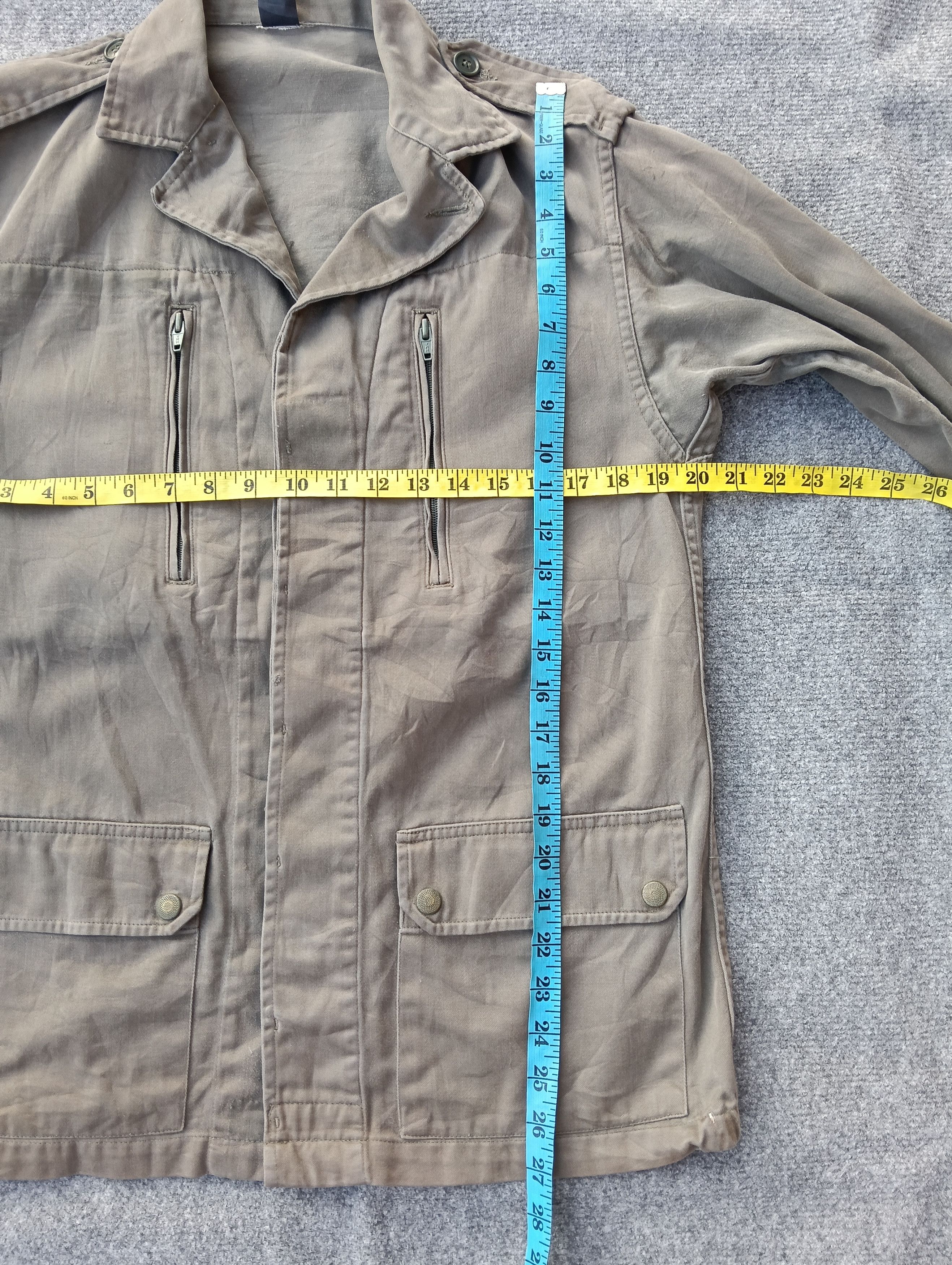 Undercover R4G Japanese Punk Military Jacket Olive Green. Size US M / EU 48-50 / 2 - 3 Thumbnail