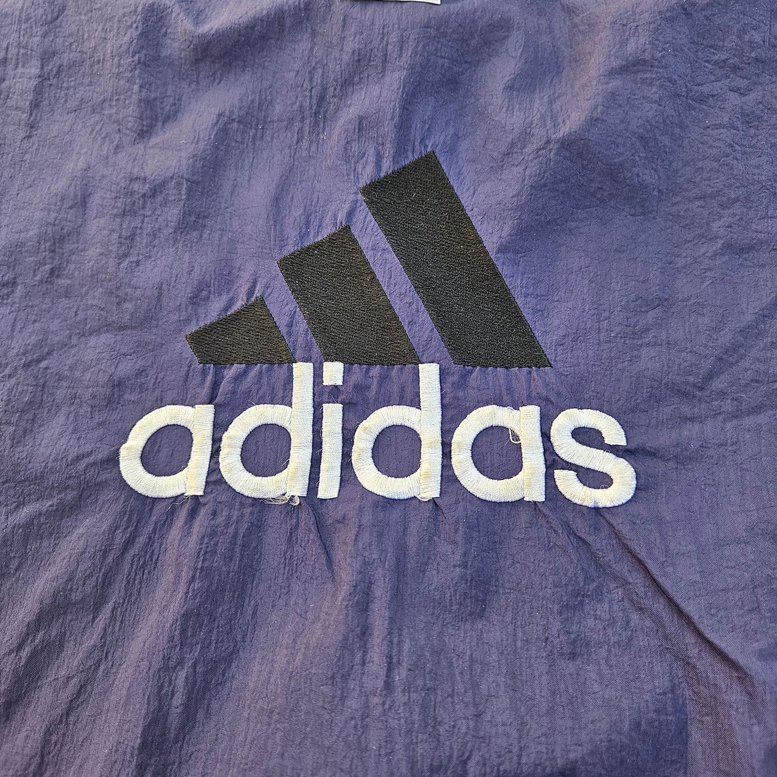 Adidas Vintage 98-2000 Adidas Pullover Sweatshirt. Size XL Blue Size XL / US 12-14 / IT 48-50 - 2 Thumbnail