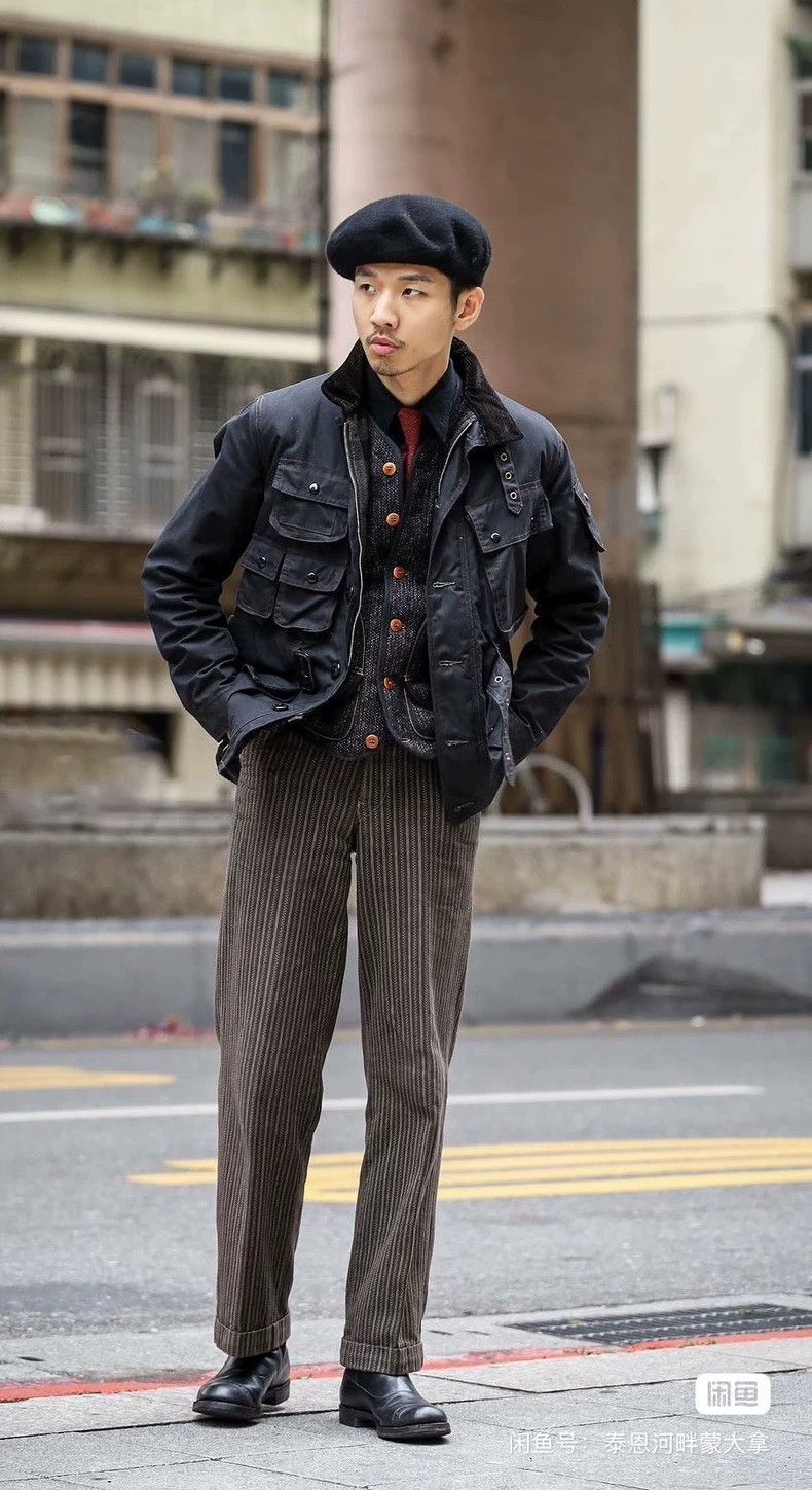 Freewheelers Freewheelers Freewheelers Black bear wax jacket Size US L / EU 52-54 / 3 - 9 Thumbnail