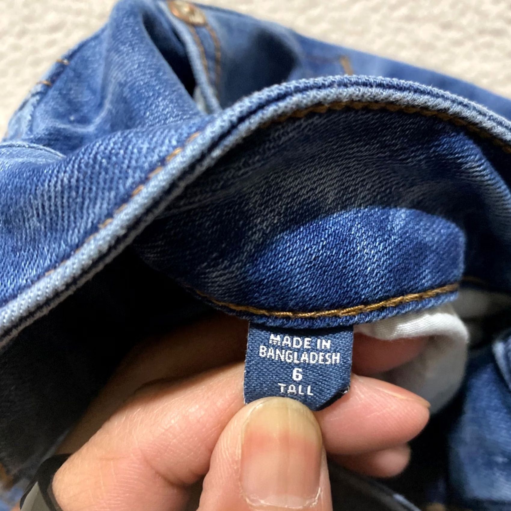 J. Jill J. Jill Jeans Blue Denim Medium Wash 6 Tall Bootcut Mid Rise 5-Pocket Slim 27in Inseam Jeans Womens Size 6 Tall Blue Denim Moore Size 28" / US 6 / IT 42 - 4 Thumbnail