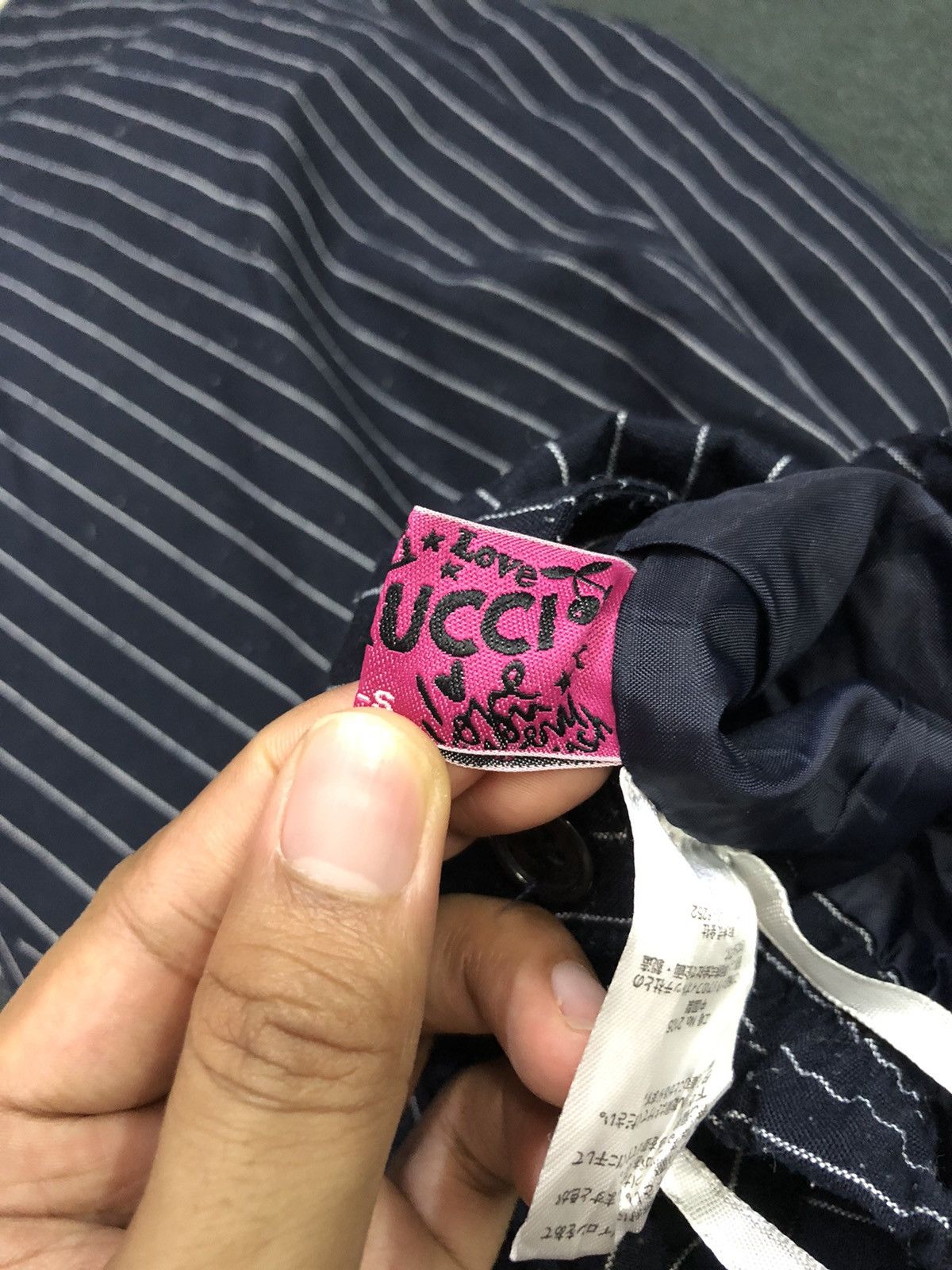 Fiorucci Vintage Fiorucci Striped Embroidered Small Logo Jumpsuits Size 25" / US 0 / IT 36 - 8 Thumbnail