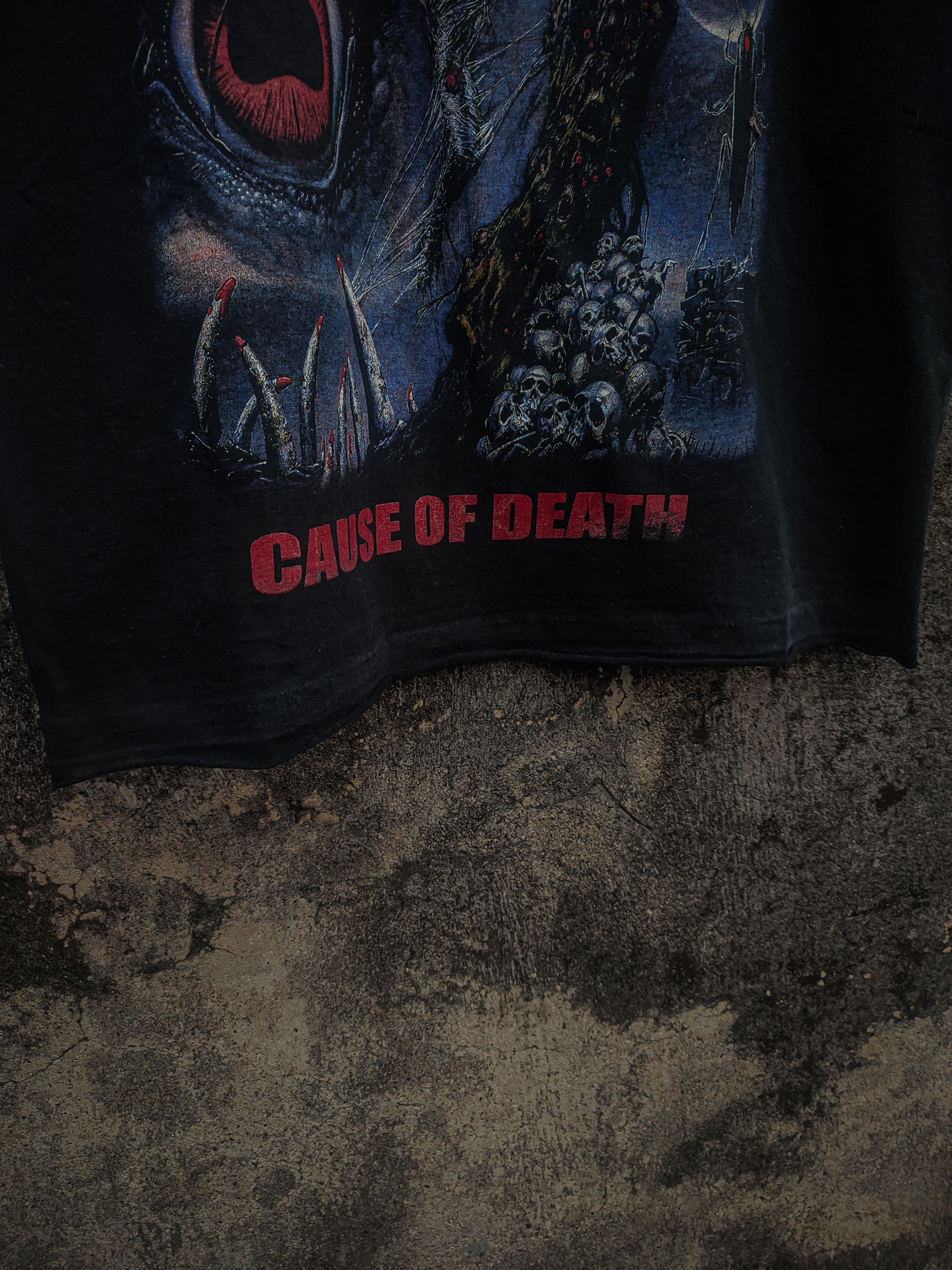 Band Tees × Vintage Obituary - Cause Of Death Size US M / EU 48-50 / 2 - 4 Thumbnail