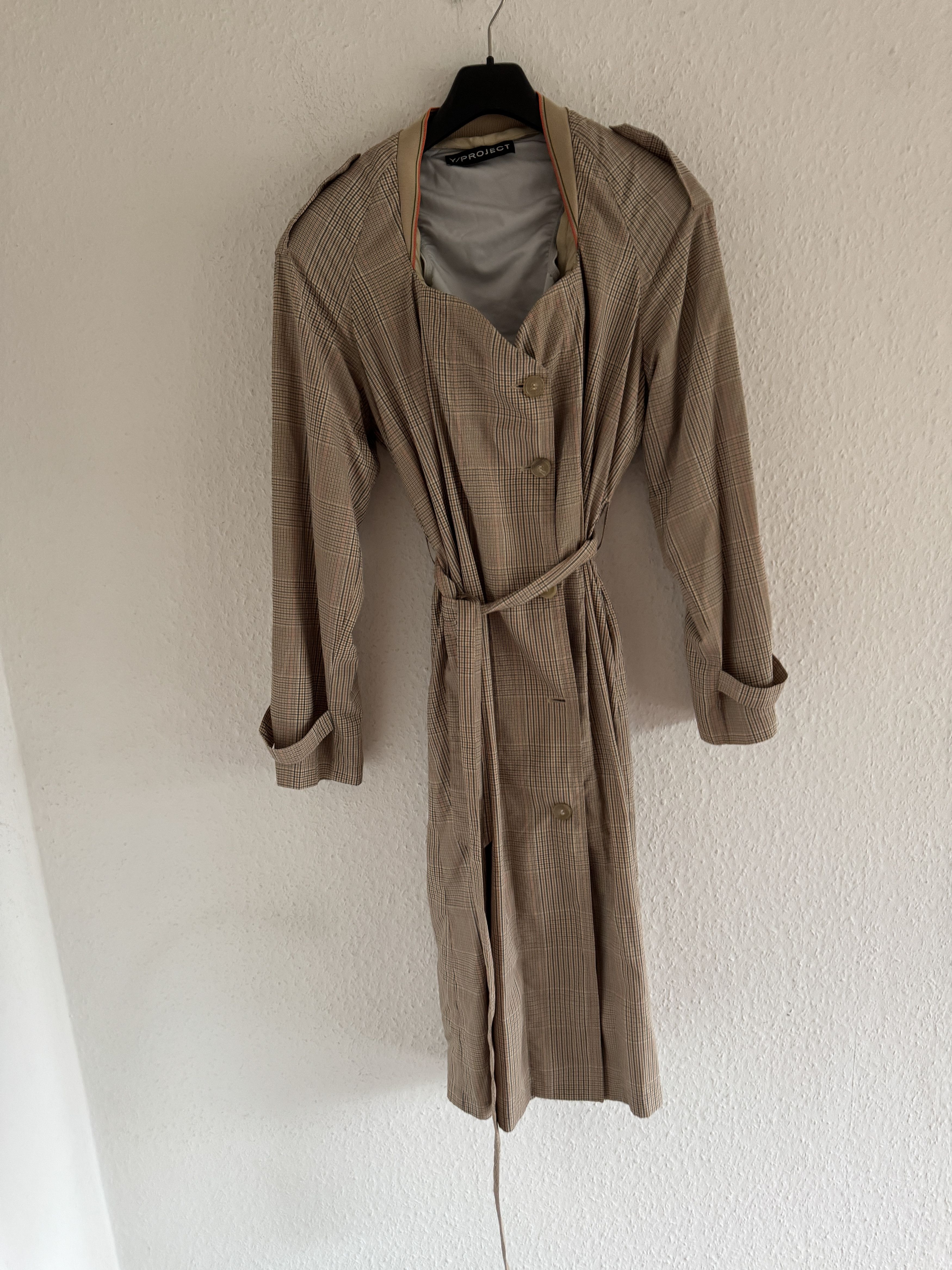 Y/Project Experimental Hybrid Trench Coat (Sample) Size US XL / EU 56 / 4 - 5 Thumbnail