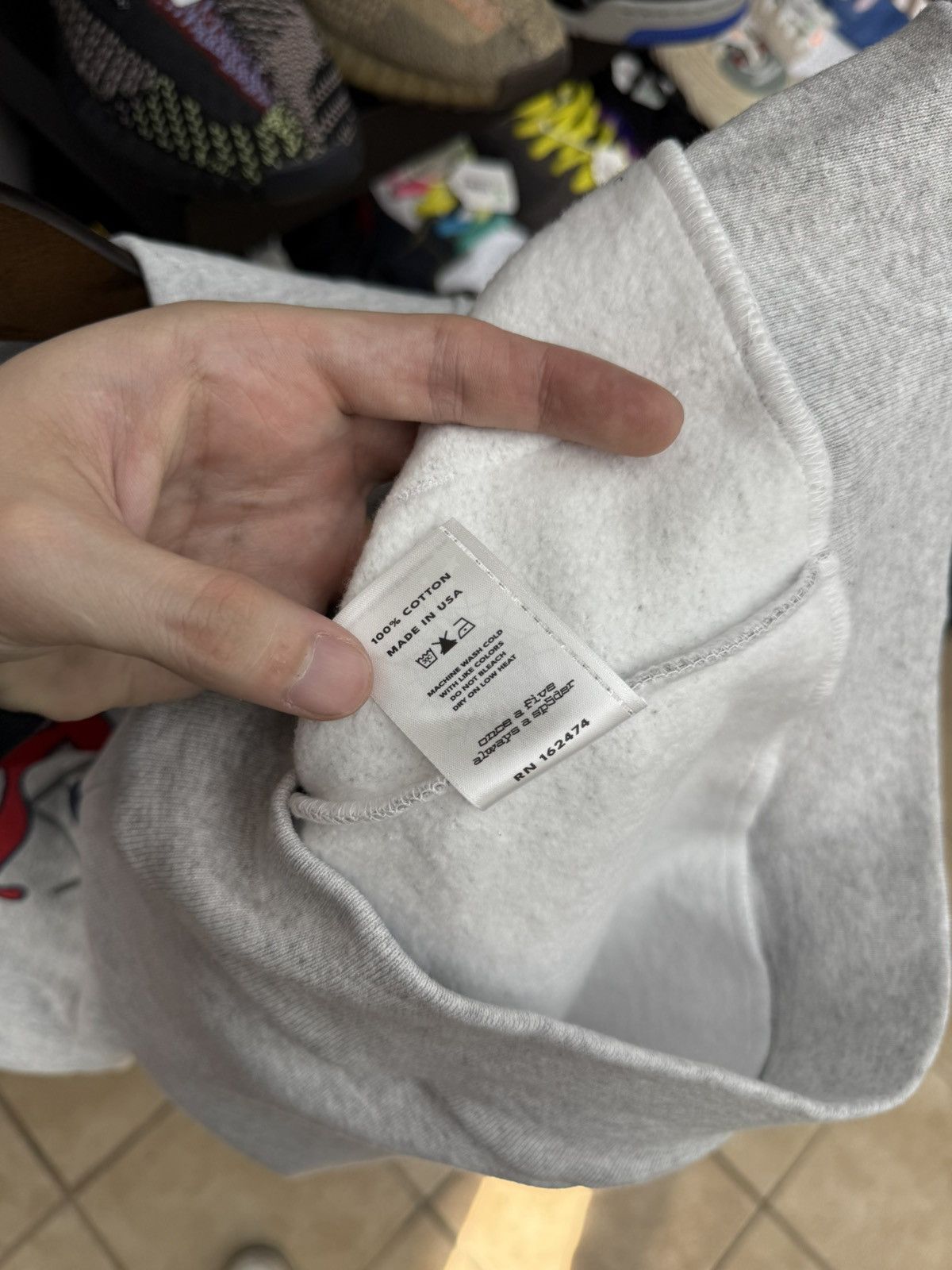 Sp5der Sp5der Worldwide Atlanta Grey Zip Hoodie Size XS (NEW) Size US XS / EU 42 / 0 - 9 Thumbnail