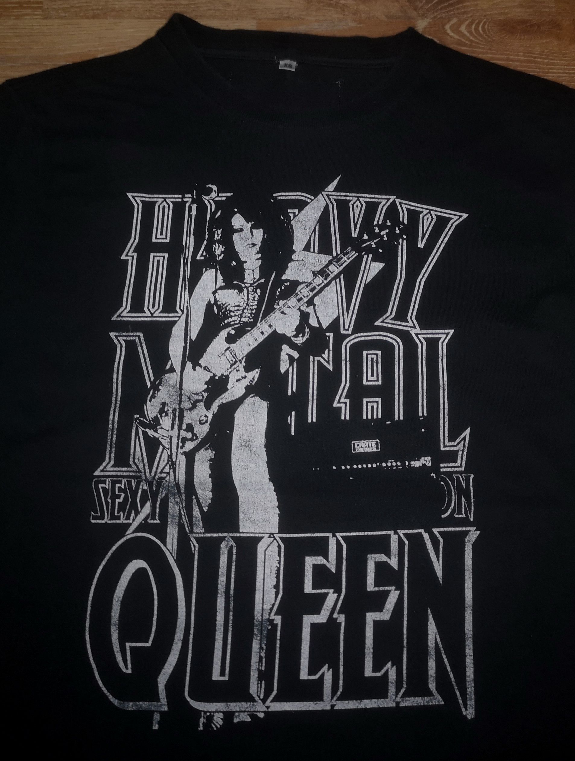 Japanese Brand × Vintage Vintage Sexy Dynamite Japan Heavy Metal Queen T Shirt Size XS / US 0-2 / IT 36-38 - 3 Thumbnail